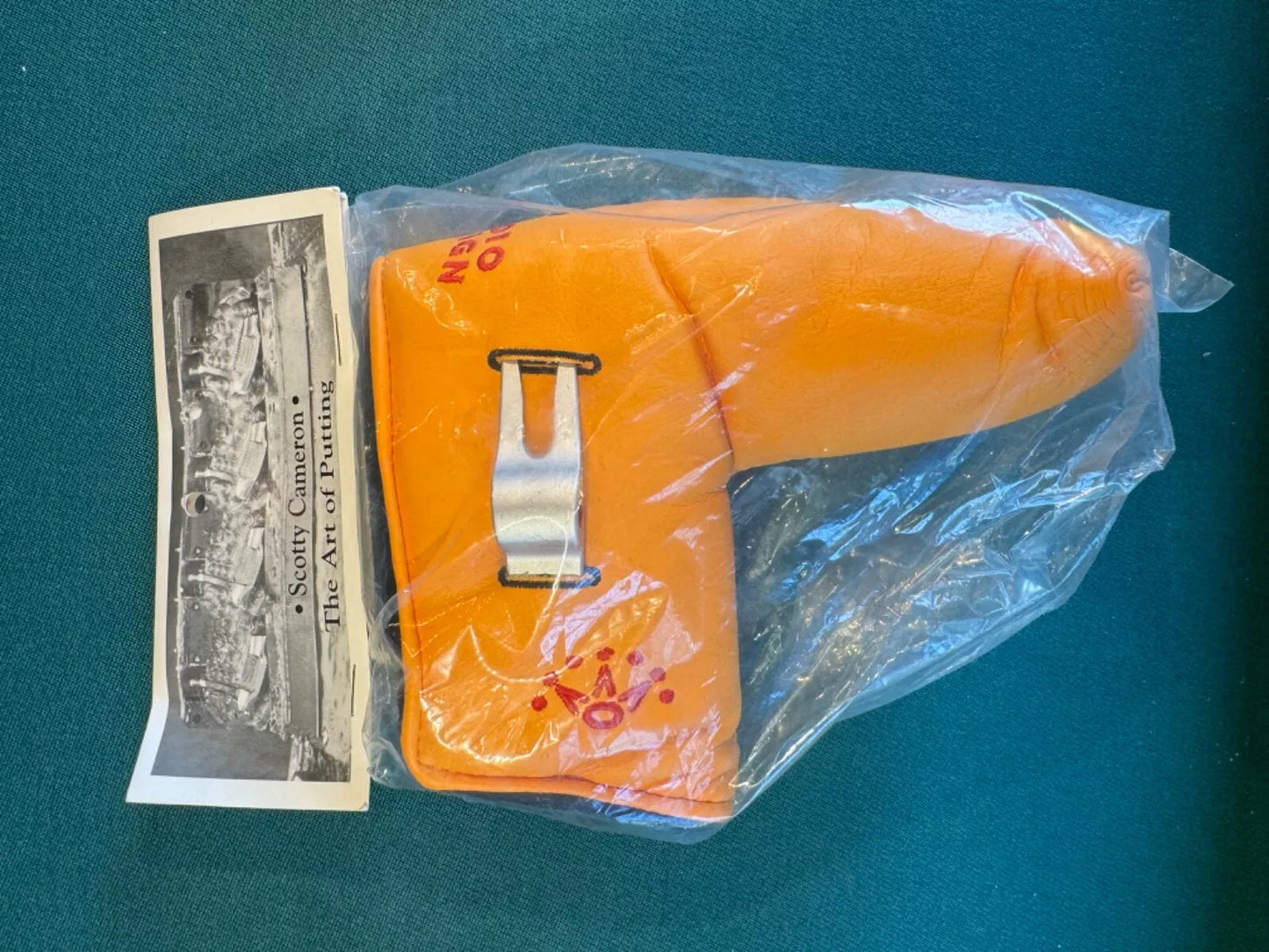 New in Bag very Rare Scotty Cameron Yellow Studio with tool Head cover