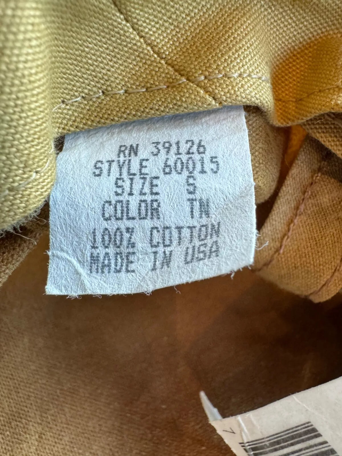 NWT Rare Filson Tin Packer Hat: S Small: Tan Made in USA