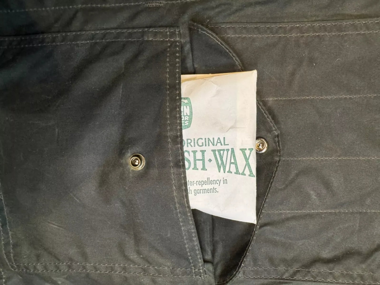 Filson Soy Wax Cruiser Vest | XXL | Olive Discontinued | New Tags Made in USA