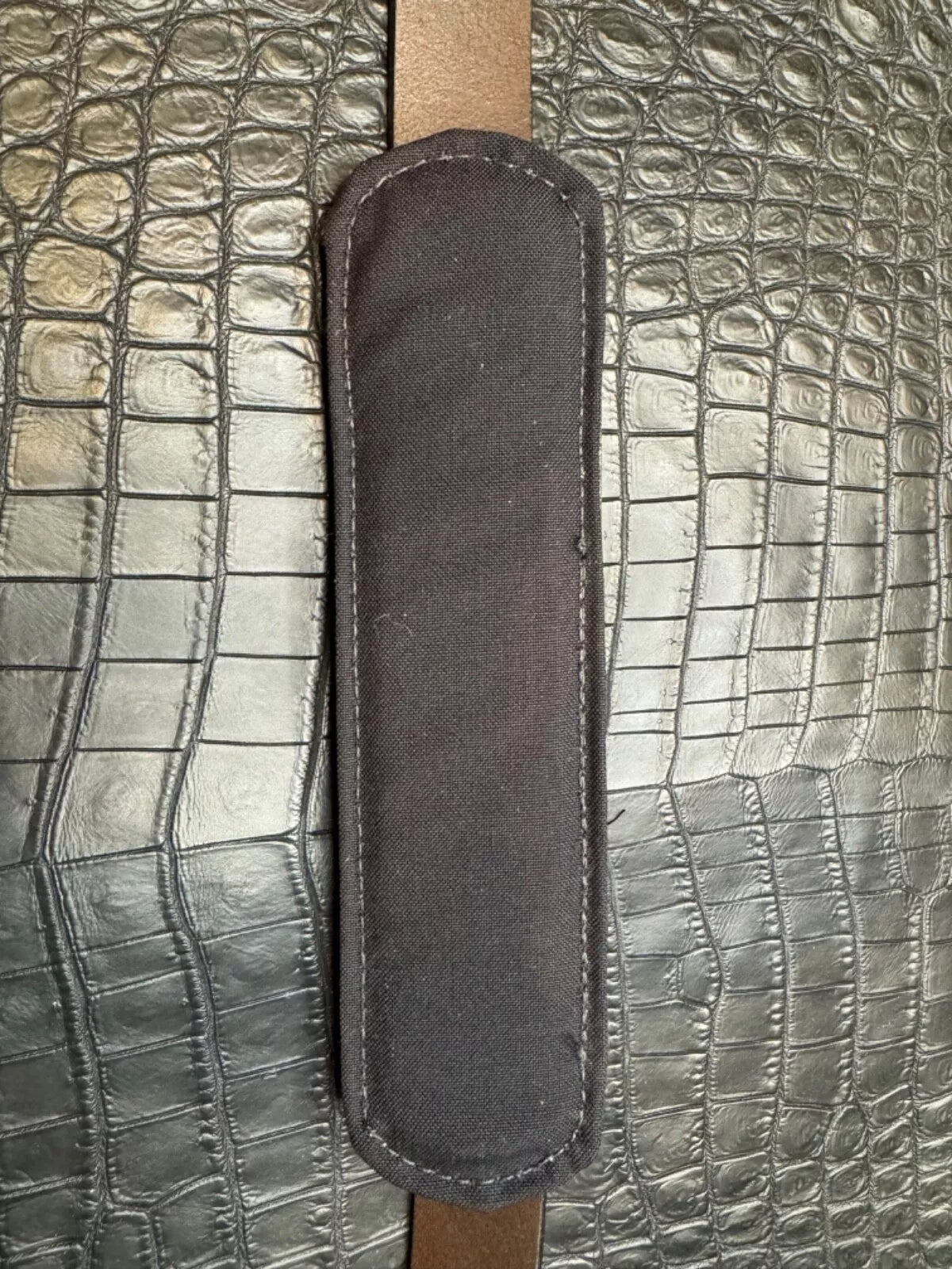 Filson Leather Shoulder Strap MADE IN USA Brown Bridle Brass Adjustable Vintage 70137200135