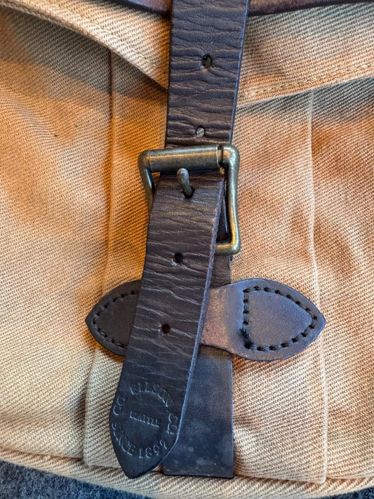 Vintage | Filson Small Rugged Twill Field Bag | Tan | USA | May 2007 | #70230