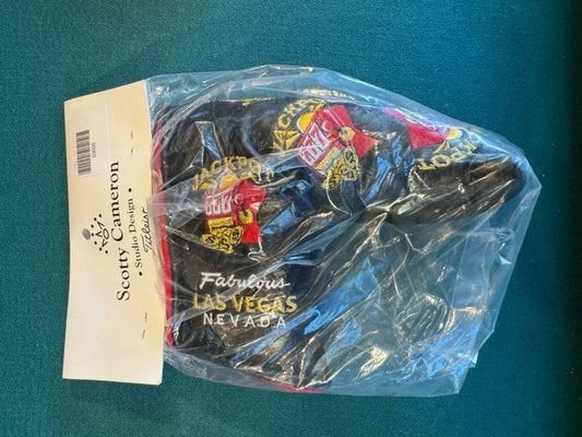 New in Bag Rare Scotty Cameron Vegas Jackpot Head cover