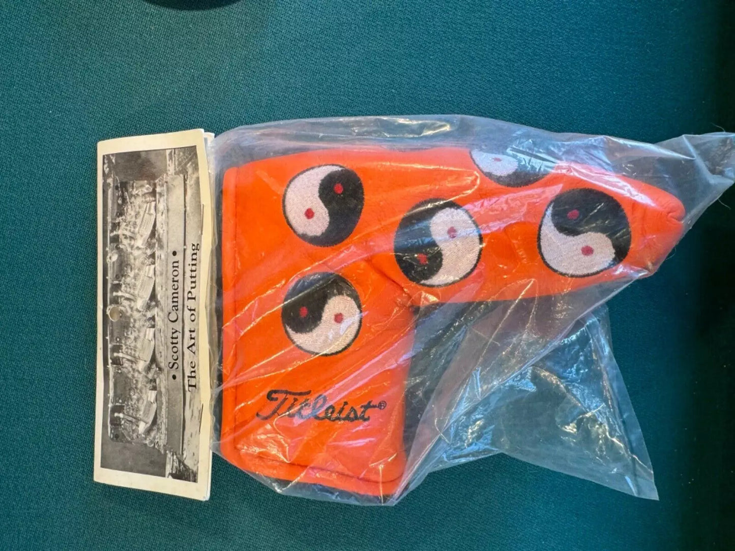 New in Bag Rare Scotty Cameron Yin Yang Head cover