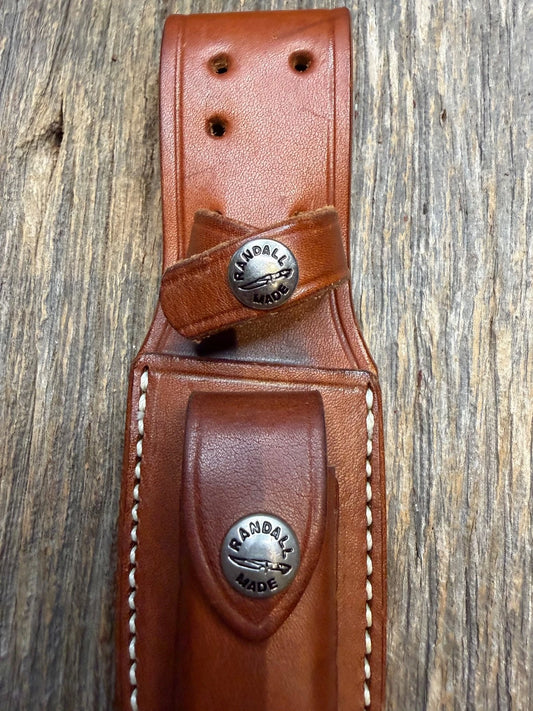 Randall Leather Knife Sheath Model 11-4.5 with Sharpening stone Randall Snap