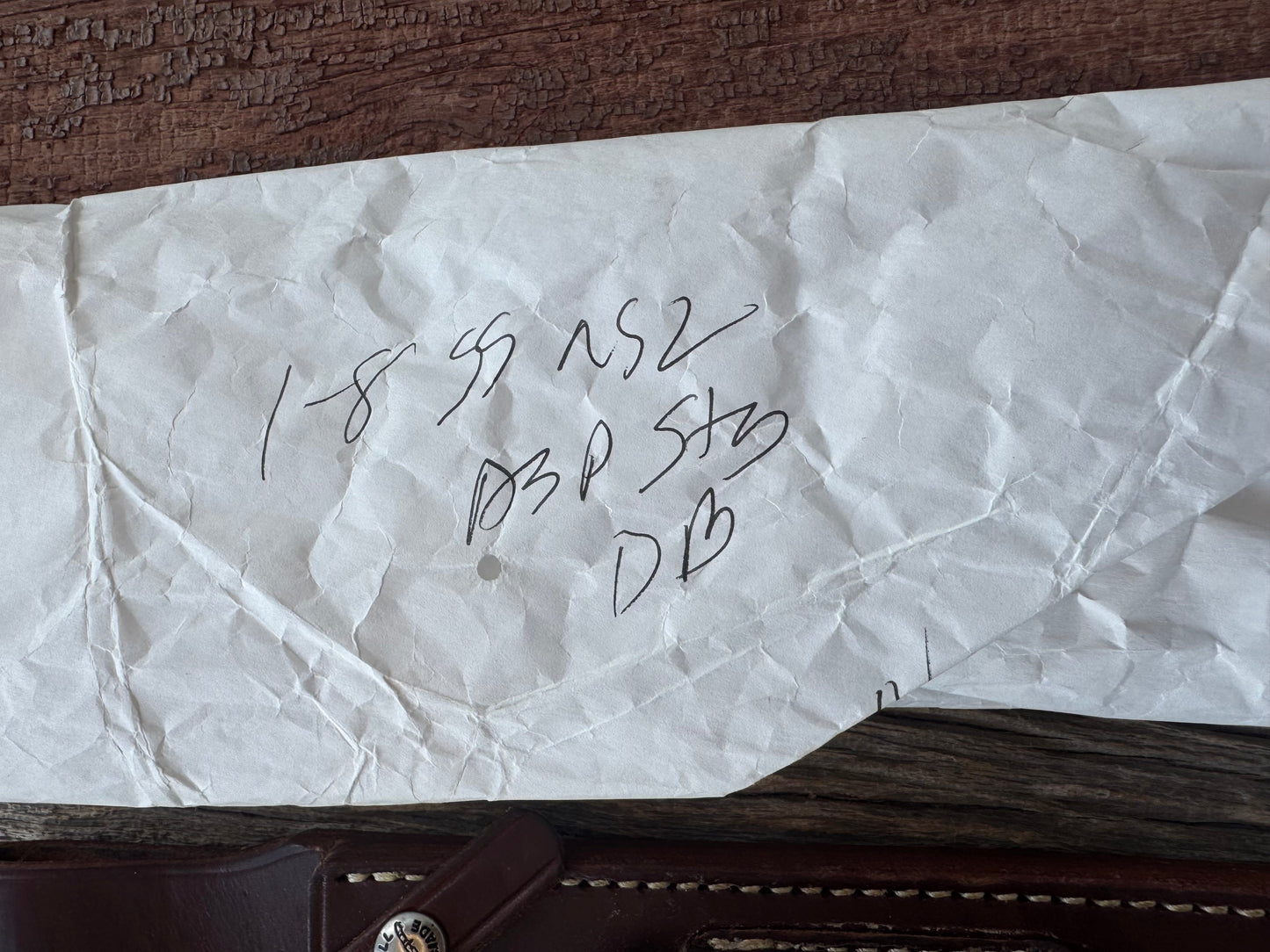 New in paper Randall Model 1-8 with shop Stag. Nickel silver Hilt and Aluminum Butt cap.