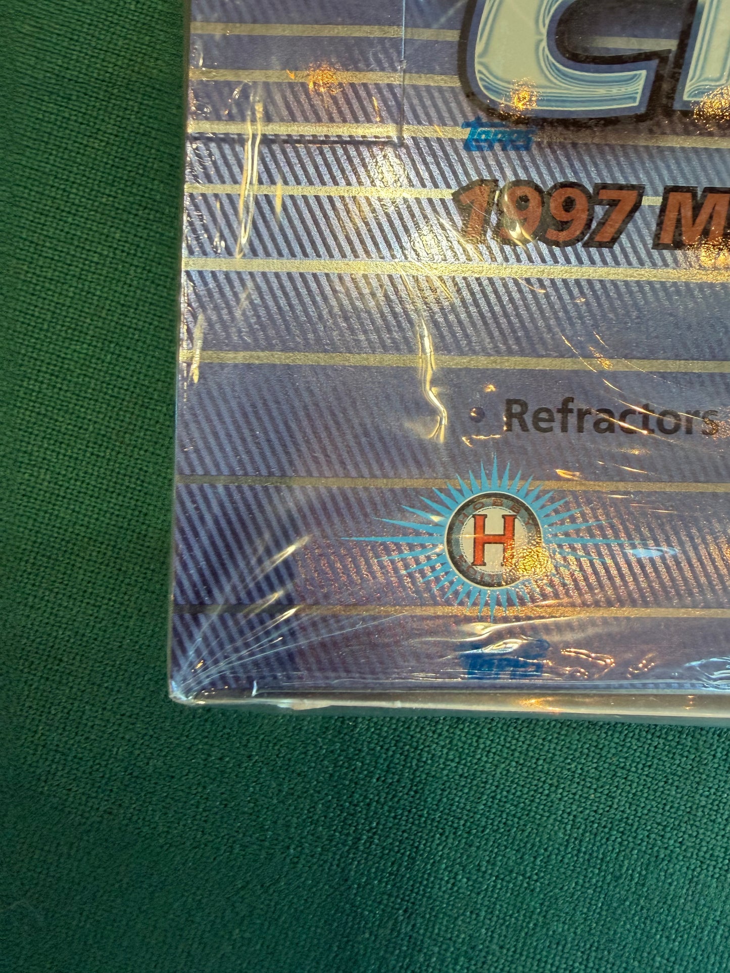 1997 Bowman Chrome Baseball FACTORY SEALED Hobby Box Griffey, Beltre Refractors