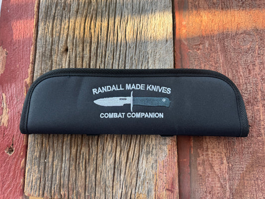 New Robbins Custom Knife case Randall Combat Companion Silk threading 13 inch velvet interior usable case