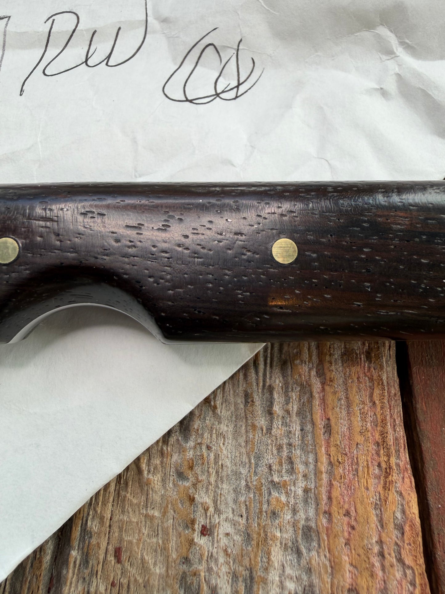 New in Paper Randall Knife Model 10-7 Fisherman Stainless Blade Rosewood Handle