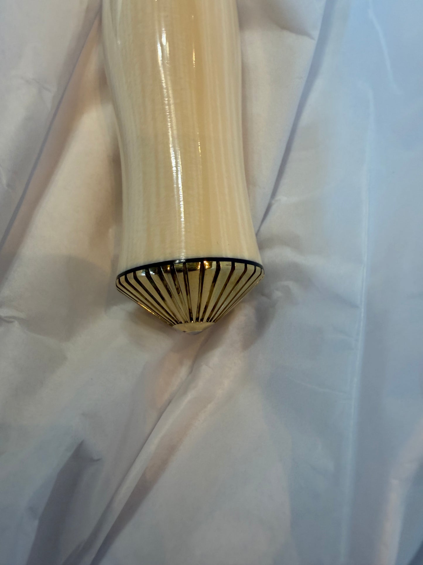 New in Paper Model 12-11 Confederate. Beautiful Dave Warthers Resin with a Brass forward curved hilt and Scalloped brass collar and coolie butt cap.