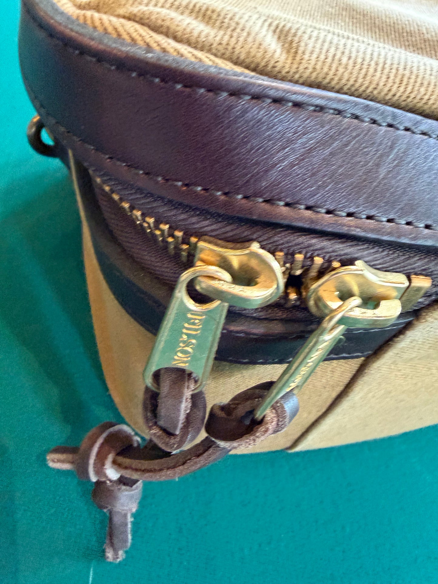 NWT Very Rare Filson Fly Fishing Rod Case Rugged Twill #20002630 Made in USA 1st unused.