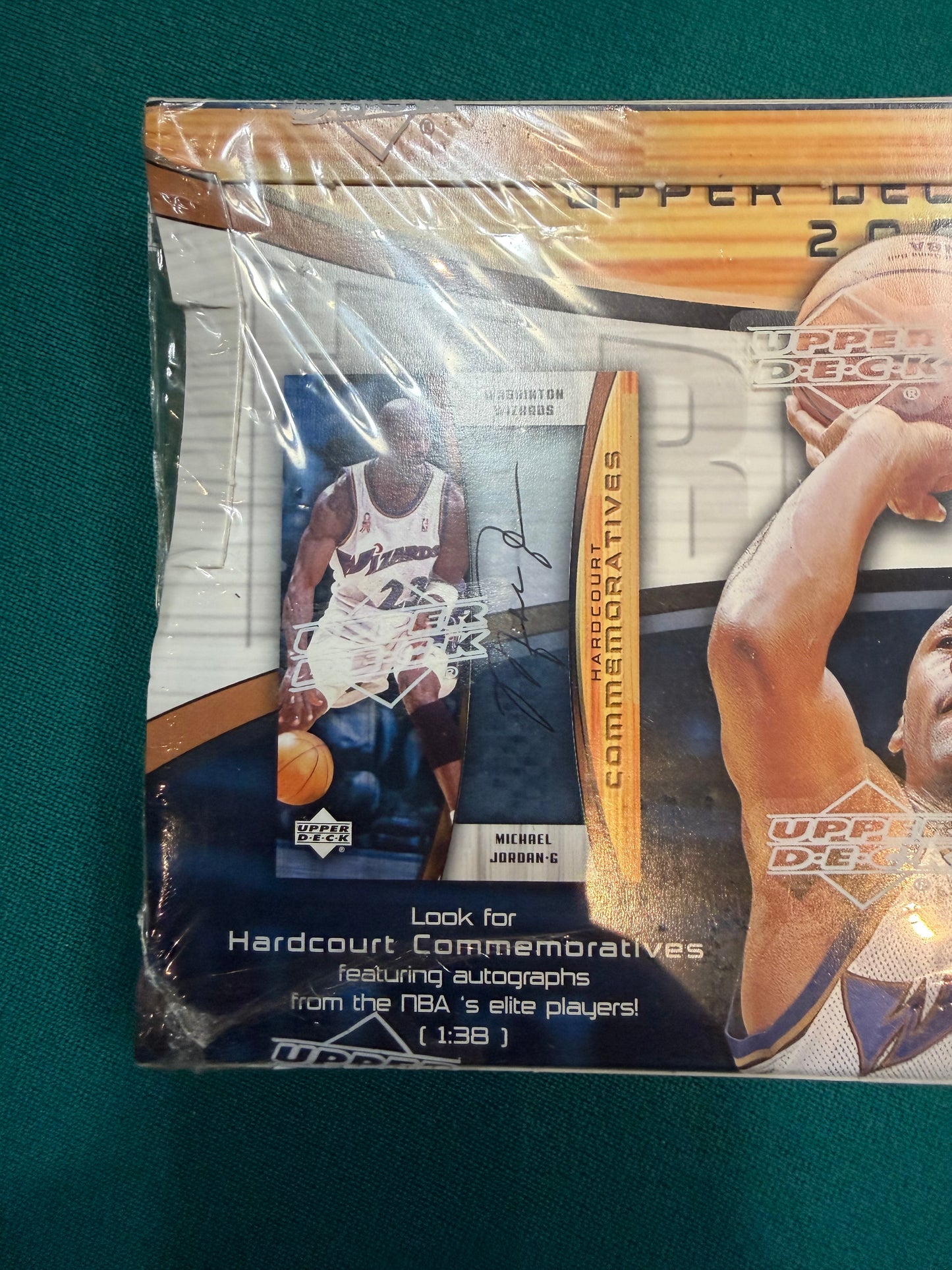 2002/03 Upperdeck Hardcourt Bowman’s Basketball Hobby Box Sealed 15 packs per box