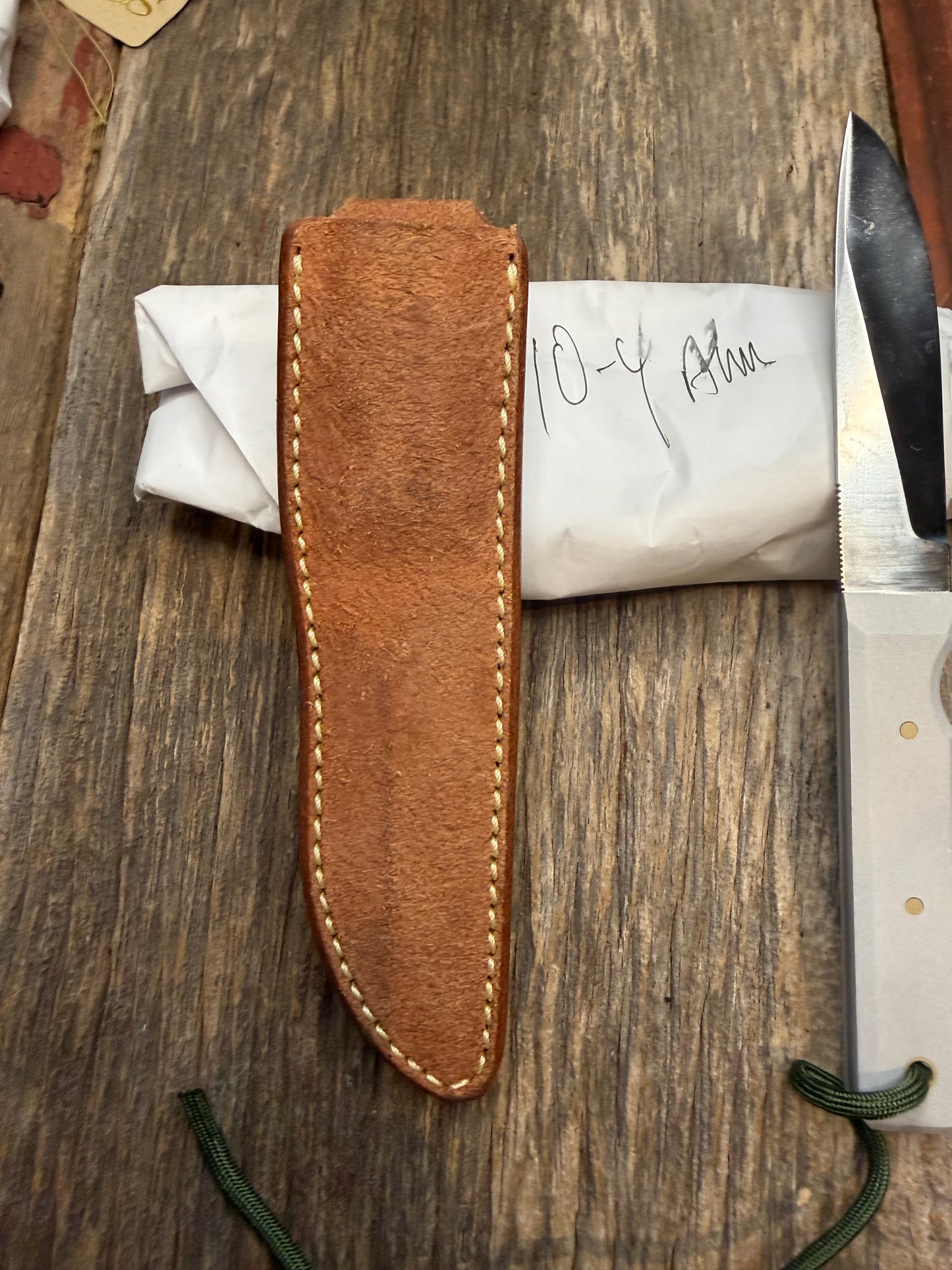 New in Paper Randall Knife Model 10-4 Fisherman Aluminum Handle Stainless Steel