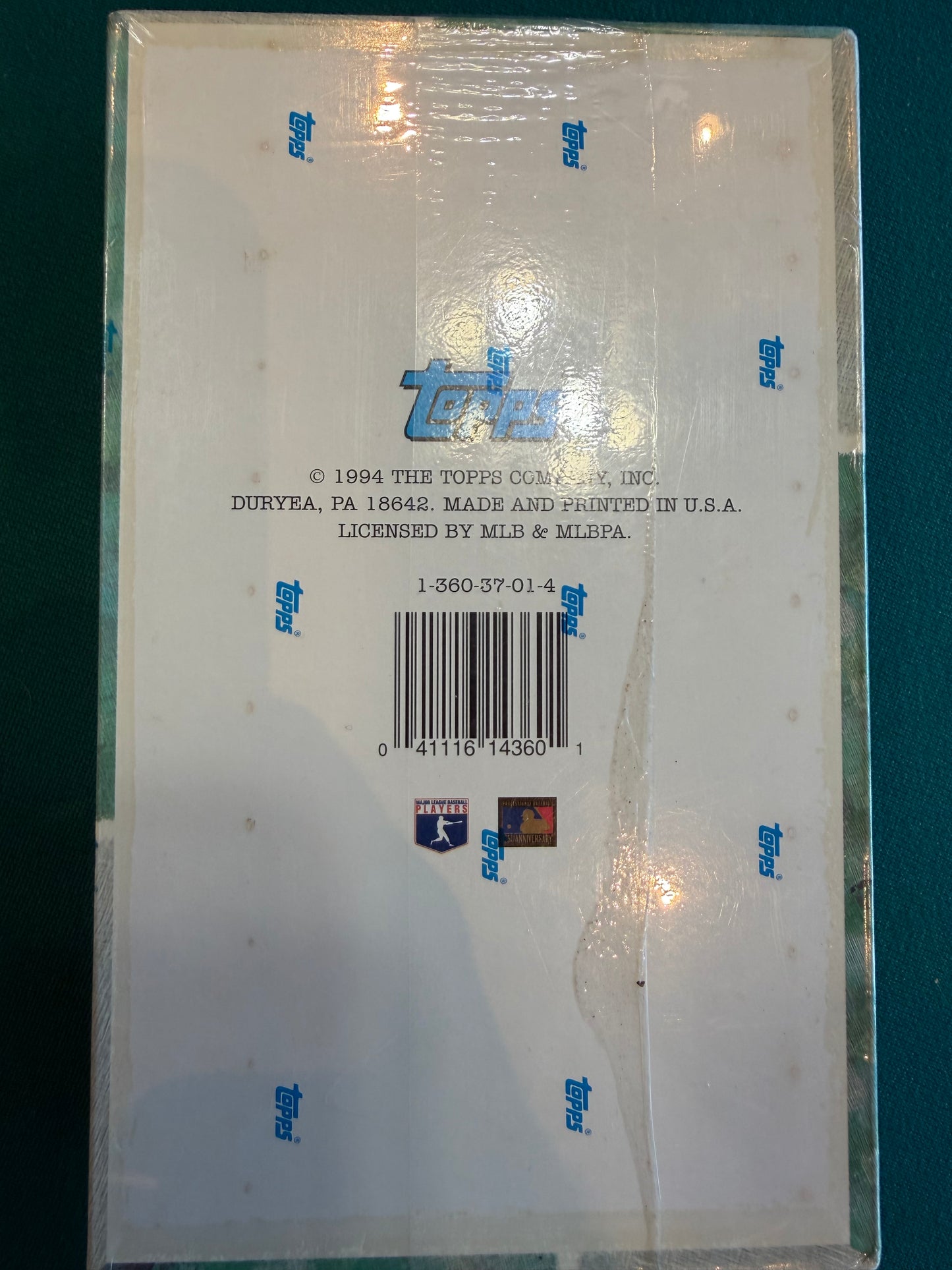 1994 Bowman Baseball Hobby Box Factory Sealed New 24 packs