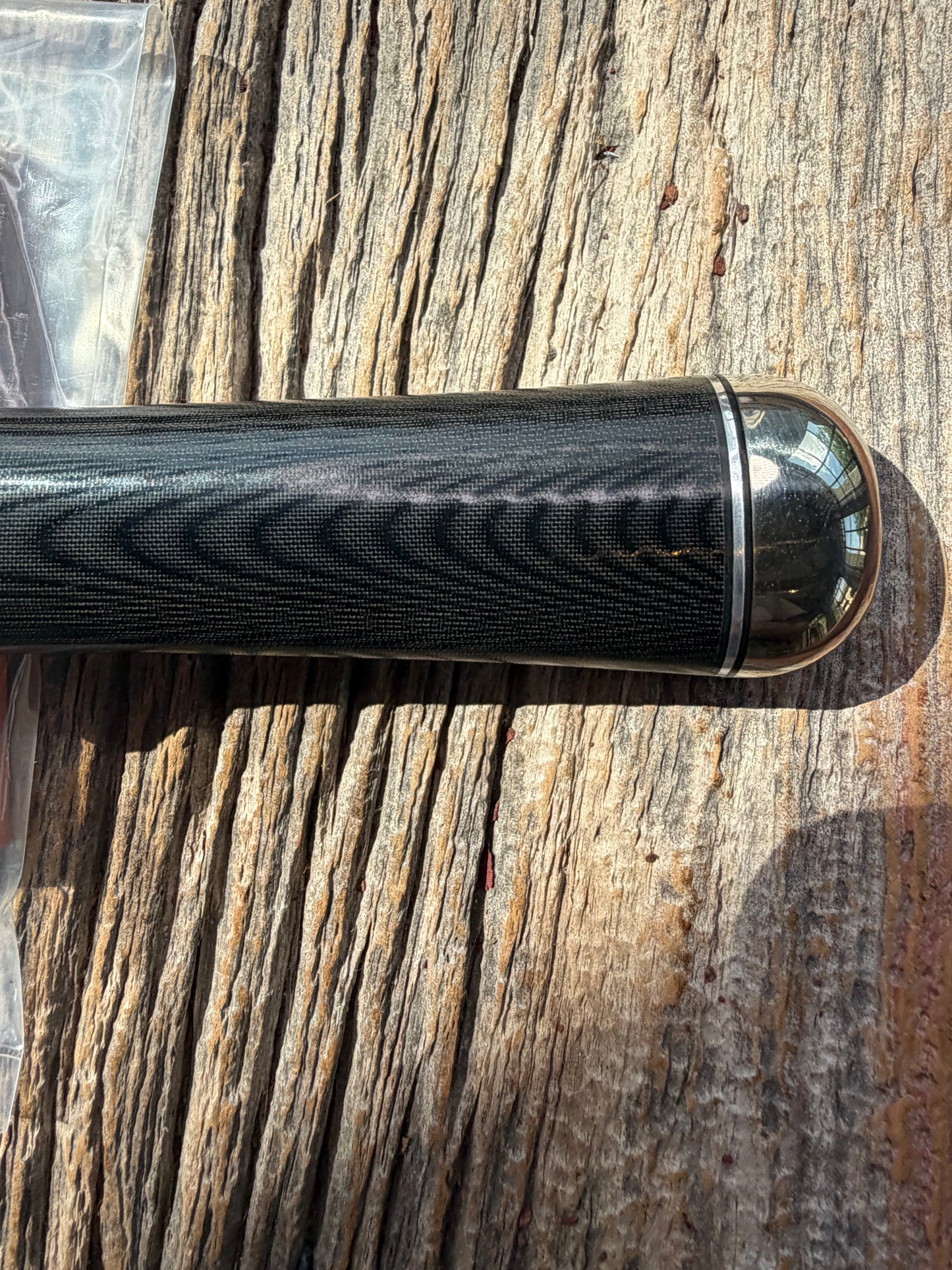 New in Paper Randall Model “Gambler” 4 Inch in a Black Micarta handle, Nickel hilt, Stainless steel blade, rounded nickel silver butt cap.