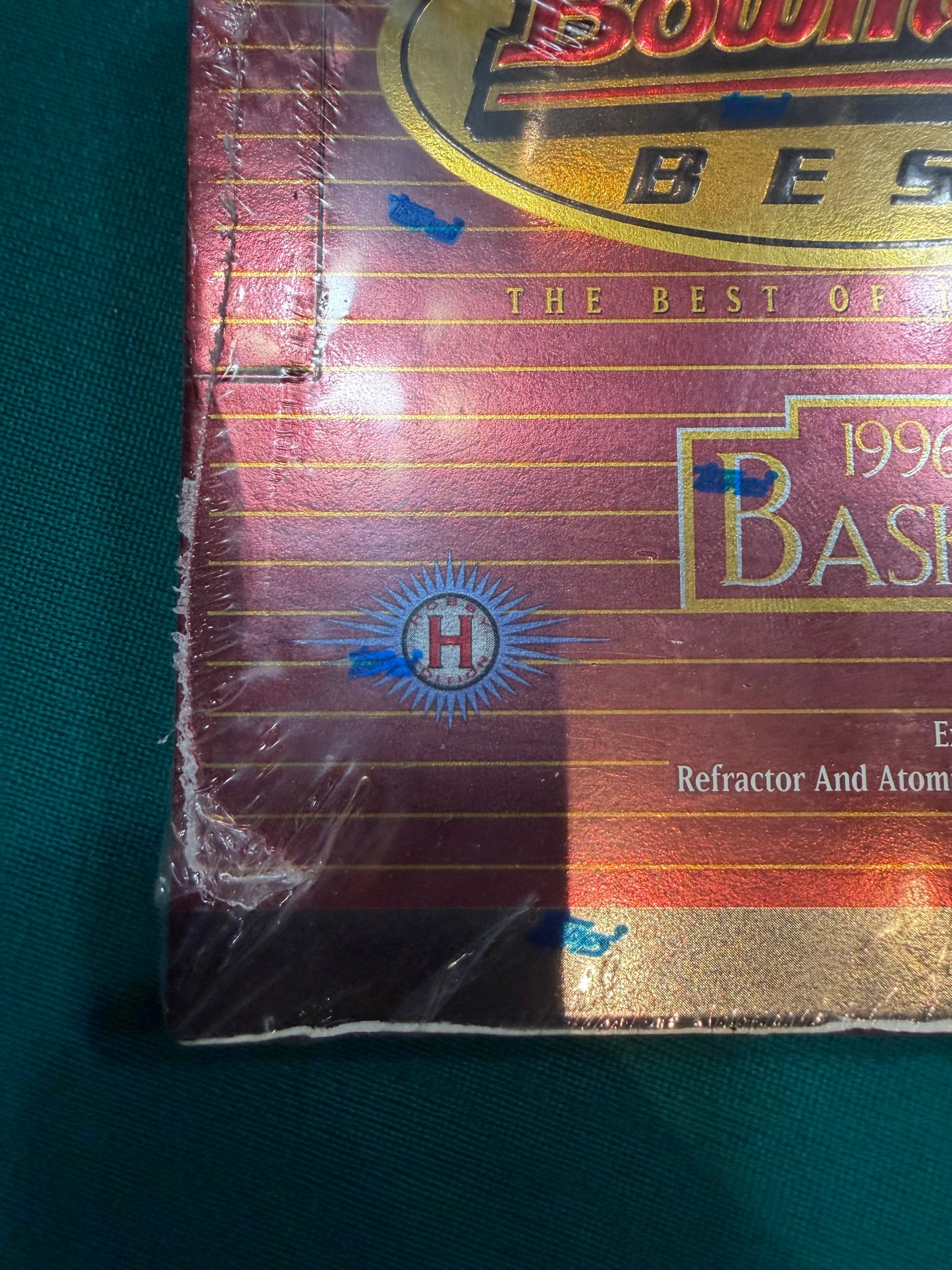 1996-97 Bowman’s Best 24-Pack Basketball Hobby Box Sealed, Chance Kobe RC