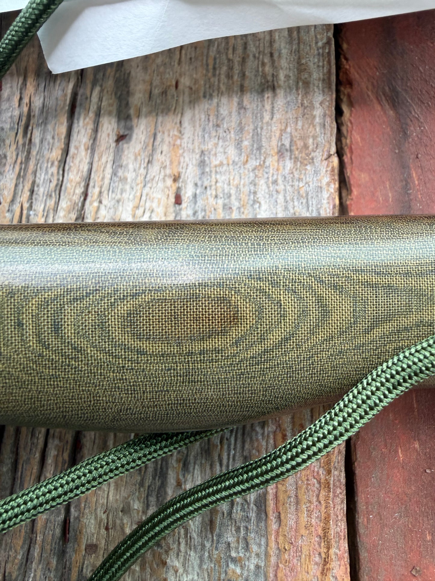 New in Paper Randall Knife Model Combat Companion Green Micarta Handle Stainless Steel, Nickel  Silcer Hilt, Lanyard. Sawteeth