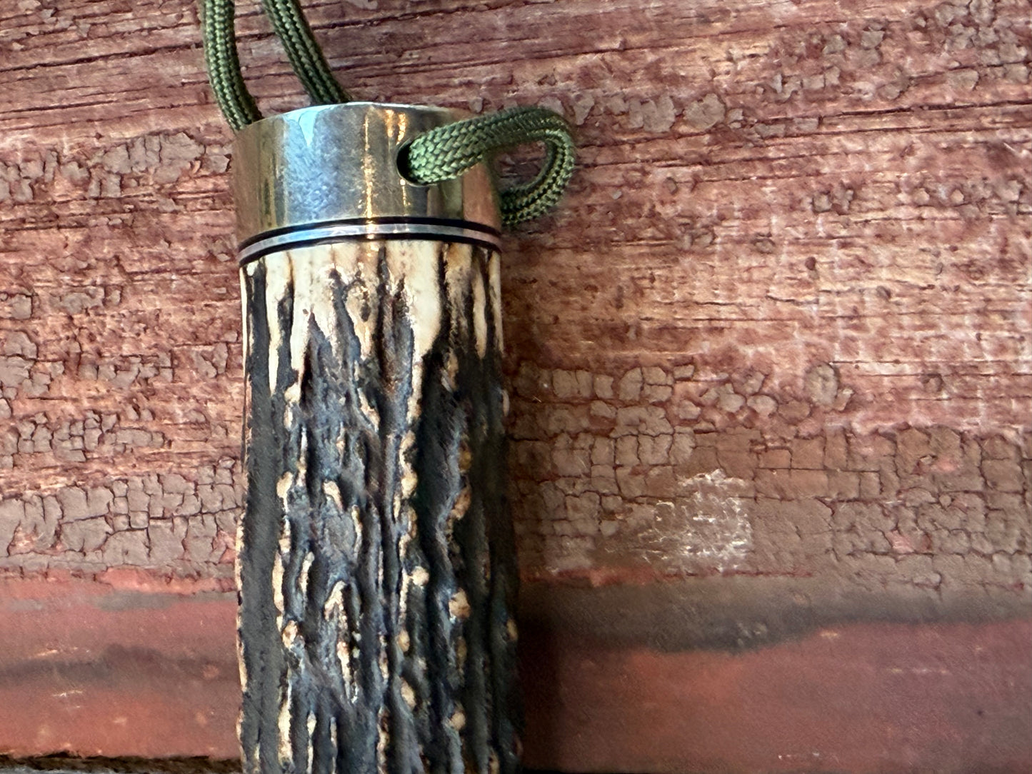 Randall Knife Model 2-7 Popcorn Stag, Stainless Blade, NSH, Lanyard