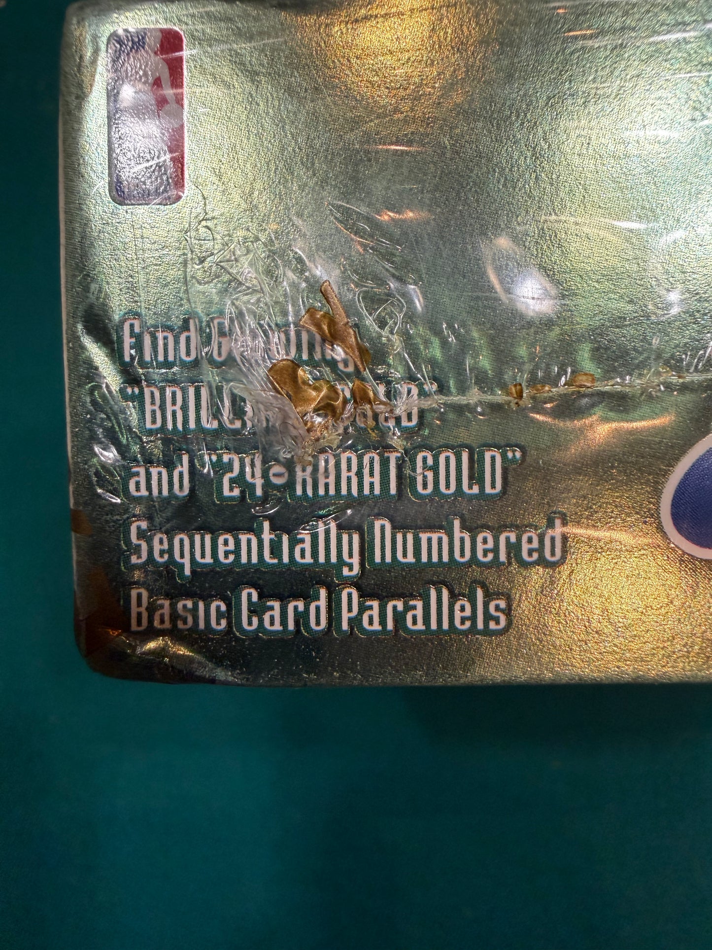 1998/99 Fleer Brilliant’s  Basketball Hobby Box 24 packs per box. Factory Sealed!