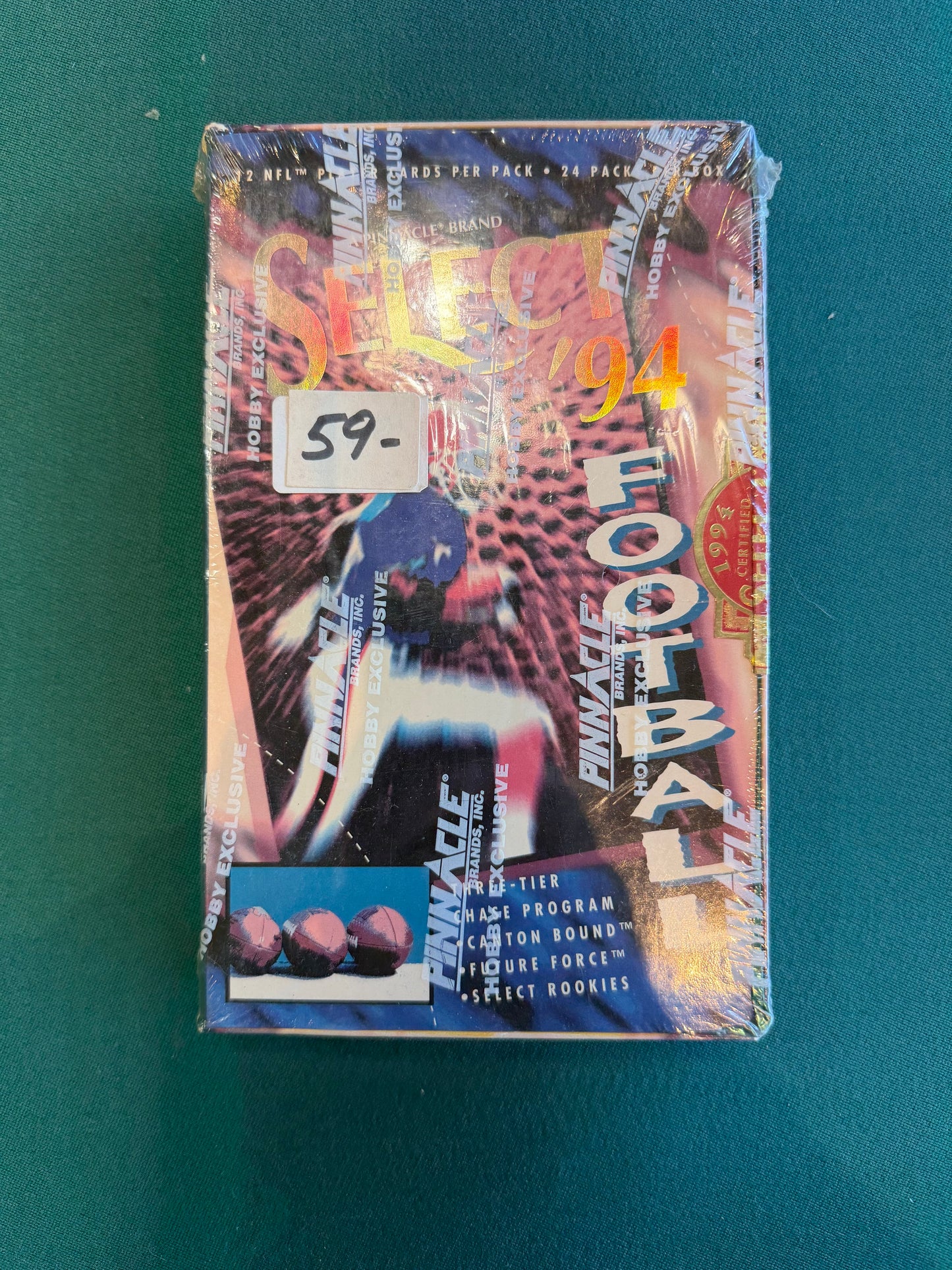 1994 Select Football Factory Sealed Hobby Exclusive Wax