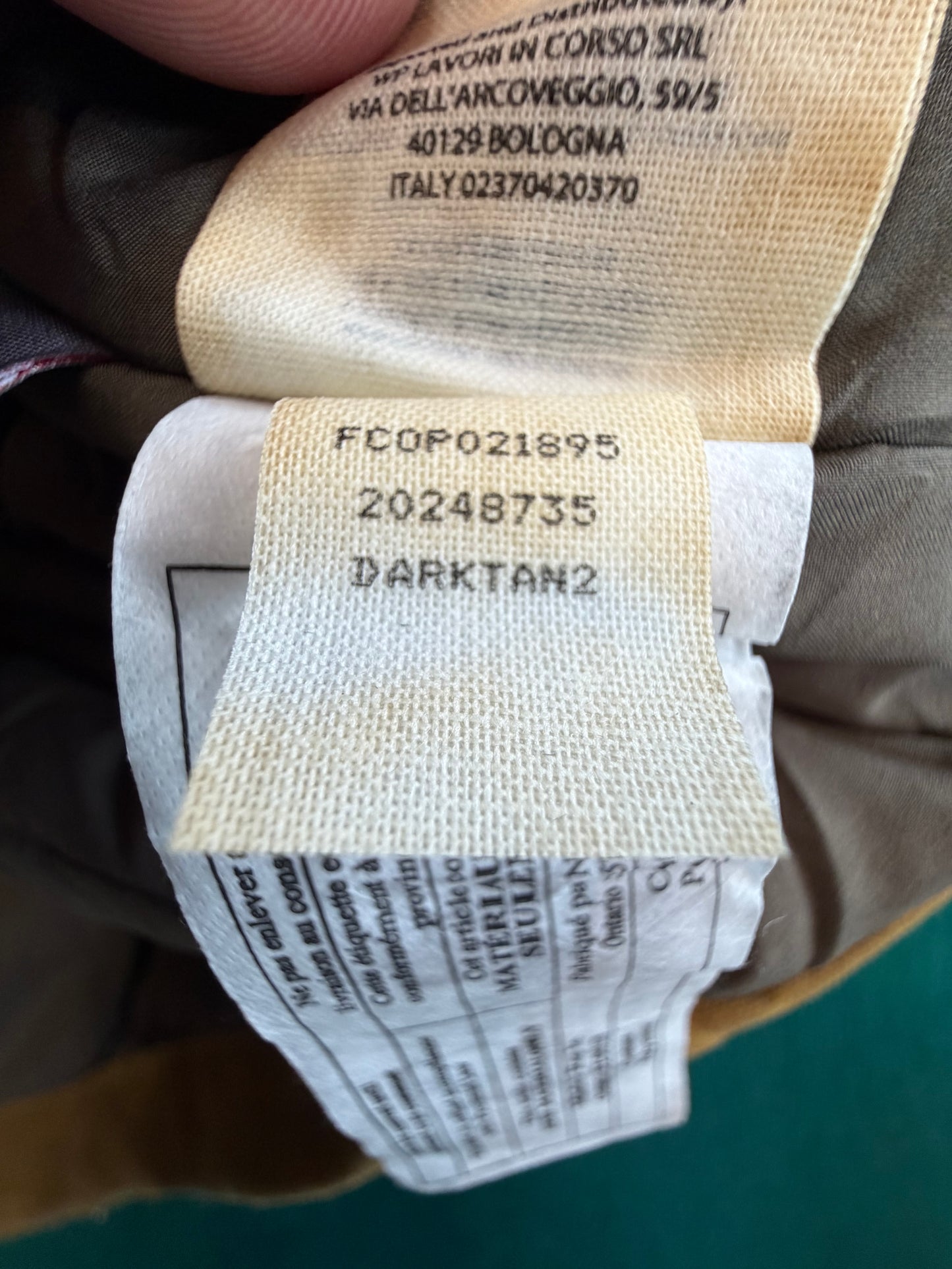 NWT Filson TIN CLOTH PRIMALOFT VEST in DARK TAN Extra Large NWT