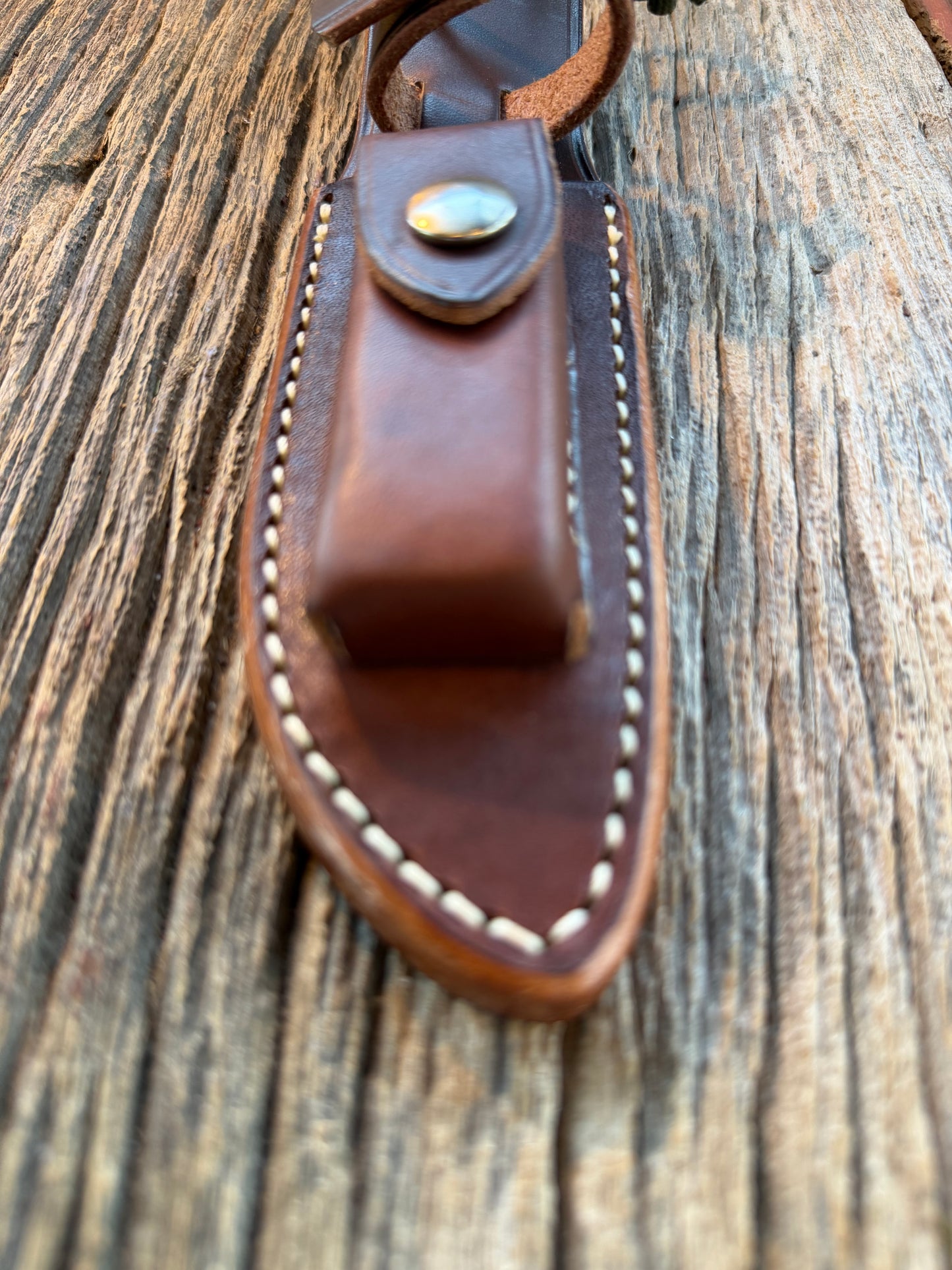 New Randall Sullivans by Gutcher Leather Knife Sheath Model 23.