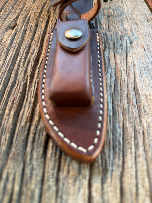 New Randall Sullivans by Gutcher Leather Knife Sheath Model 23.