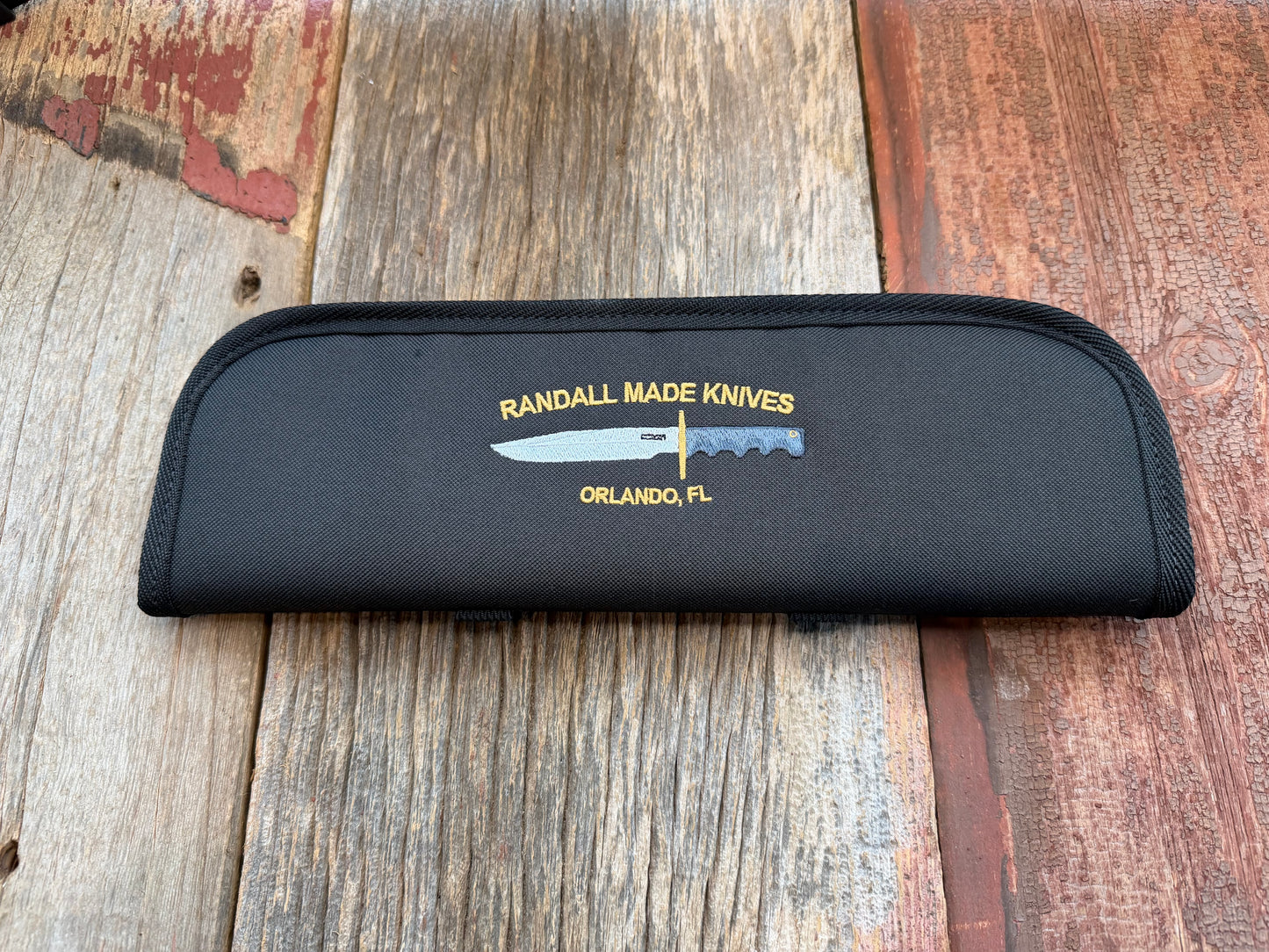 New Robbins Custom Knife case Randall Model 14 Silk threading 13 inch interior usable case