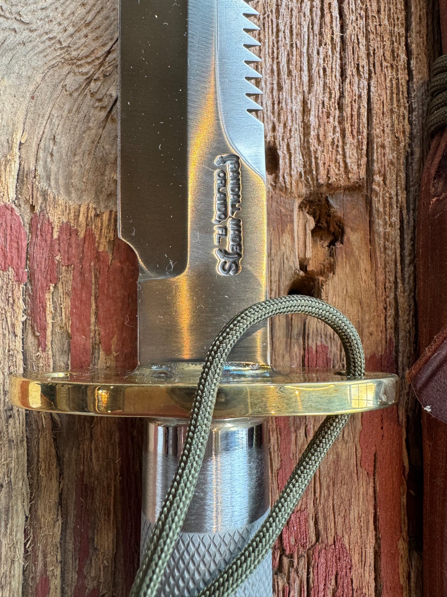 New in Paper Randall Knife Model 18-5.5 Stainless Steel Compass New