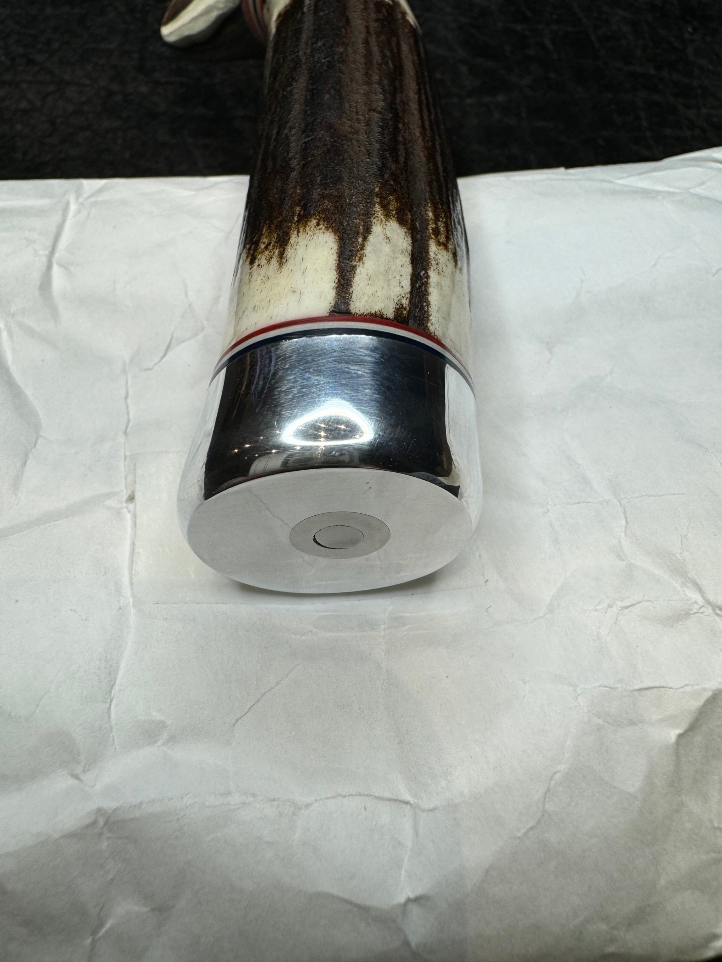 New Randall Knife Stanaback Special Nickel Silver Hilt Stag Stainless Steel