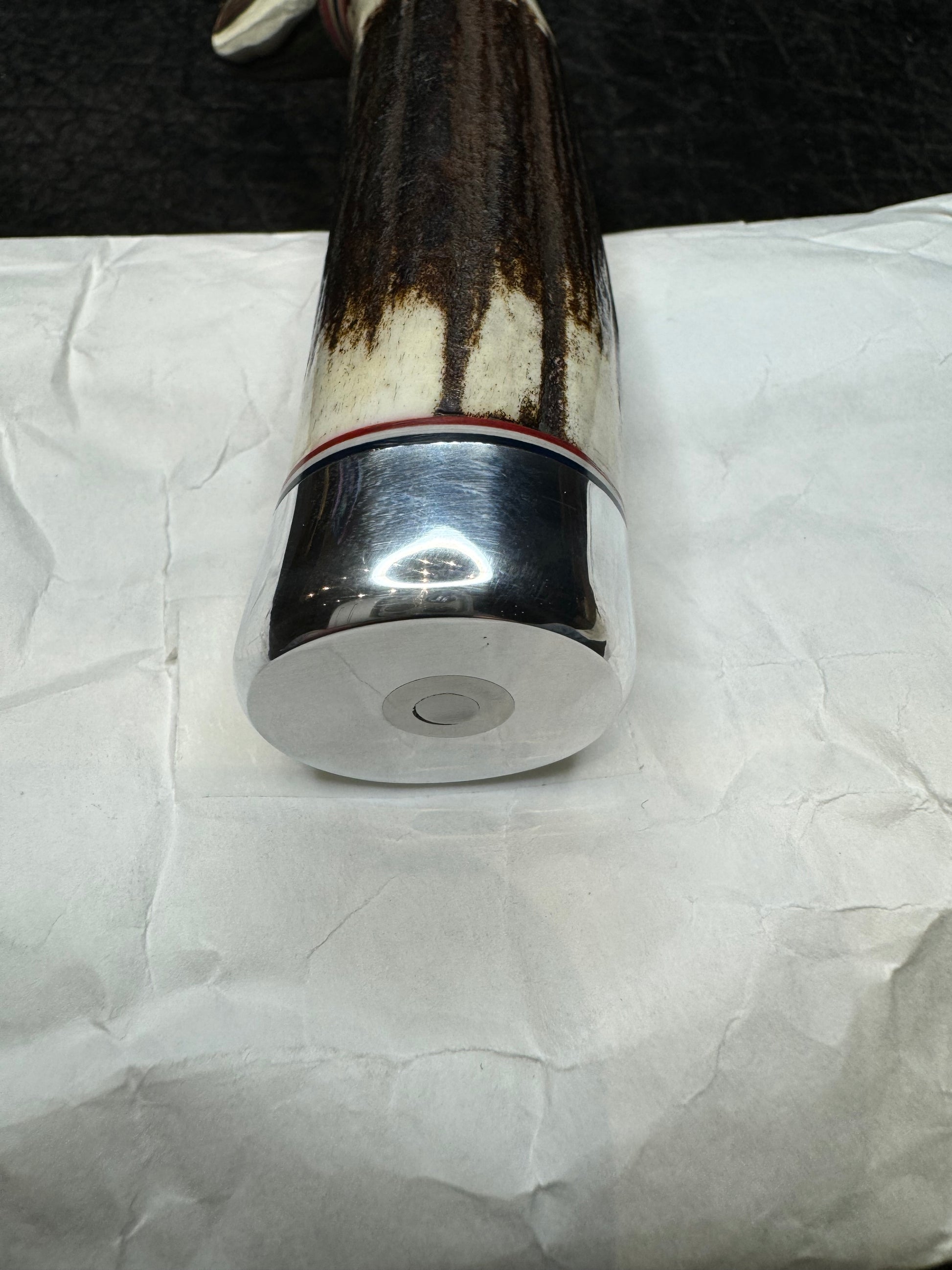 New Randall Knife Stanaback Special Nickel Silver Hilt Stag Stainless Steel