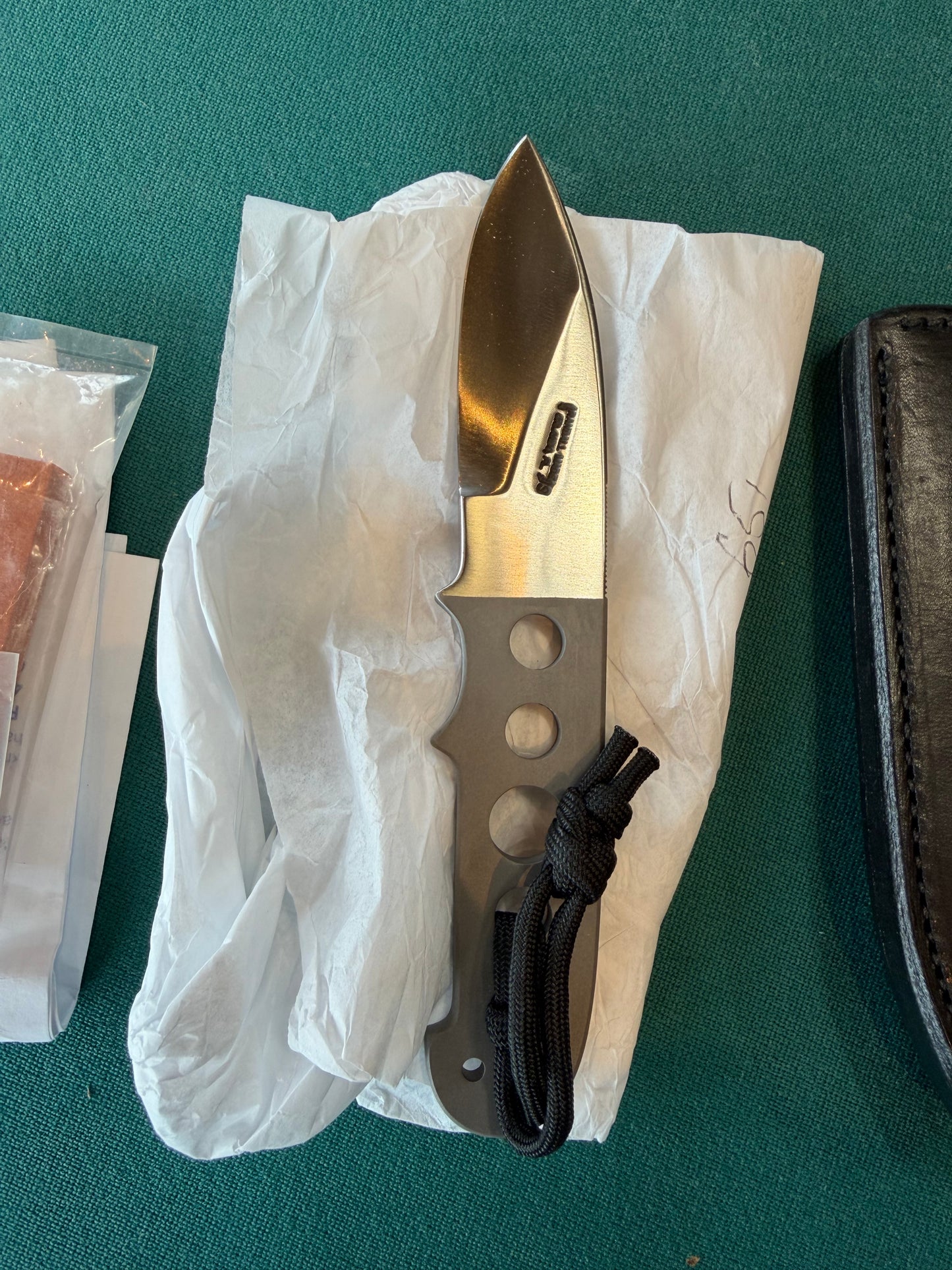 New in paper Randall Knife Model Triathlete  “Non Catalog” Stainless Steel