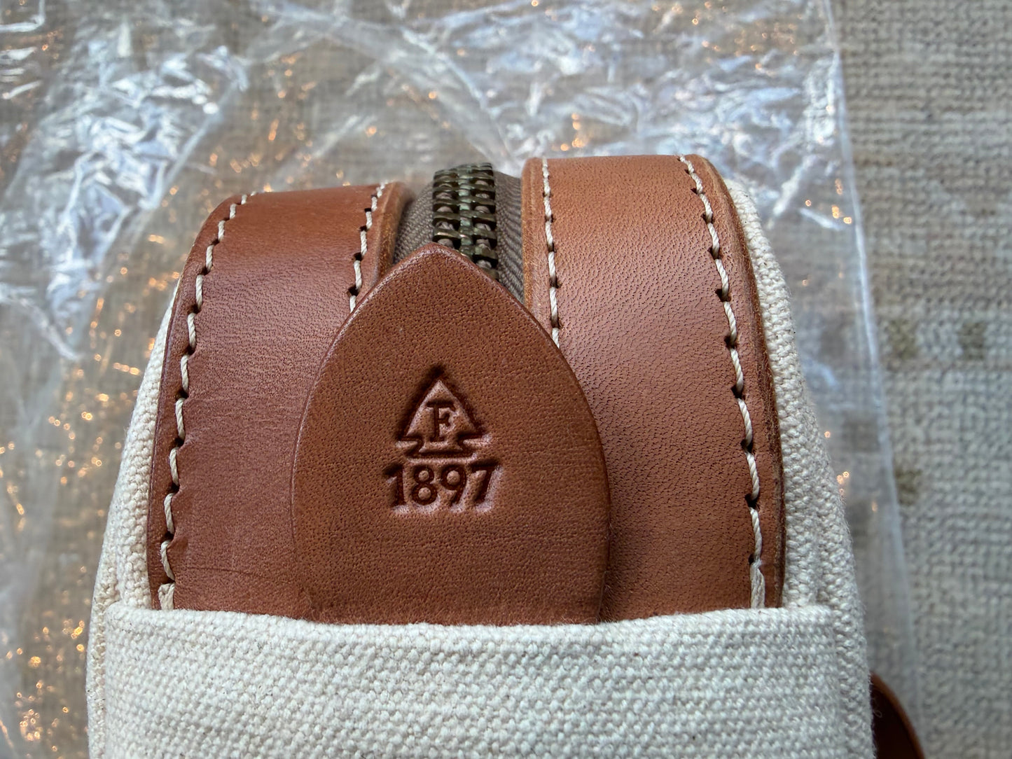 NWT Filson Workshop Pullman Canvas and Leather Briefcase. #13/50