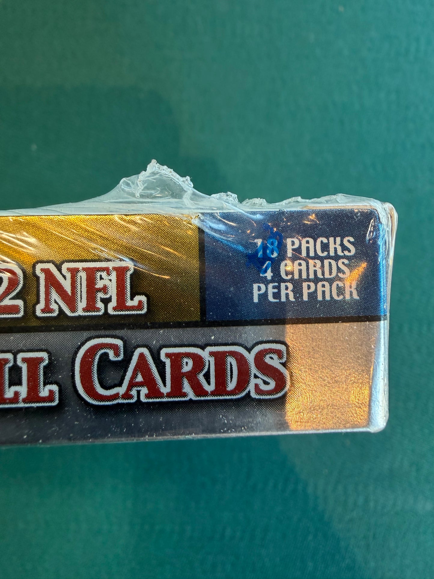 2002 Bowman Chrome Football Factory Sealed HOBBY BOX New/Factory Sealed. 18 packs per box