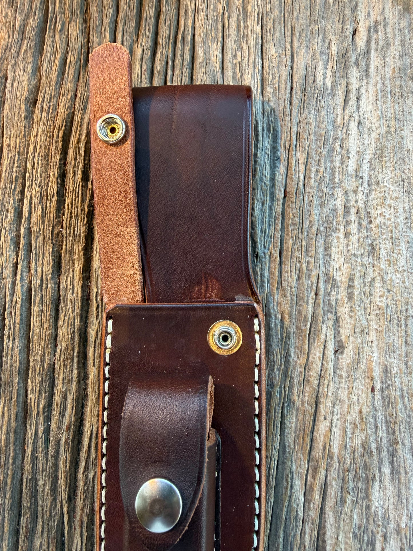 New Randall Sullivans by Gutcher Leather Knife Sheath Model Sergeant.