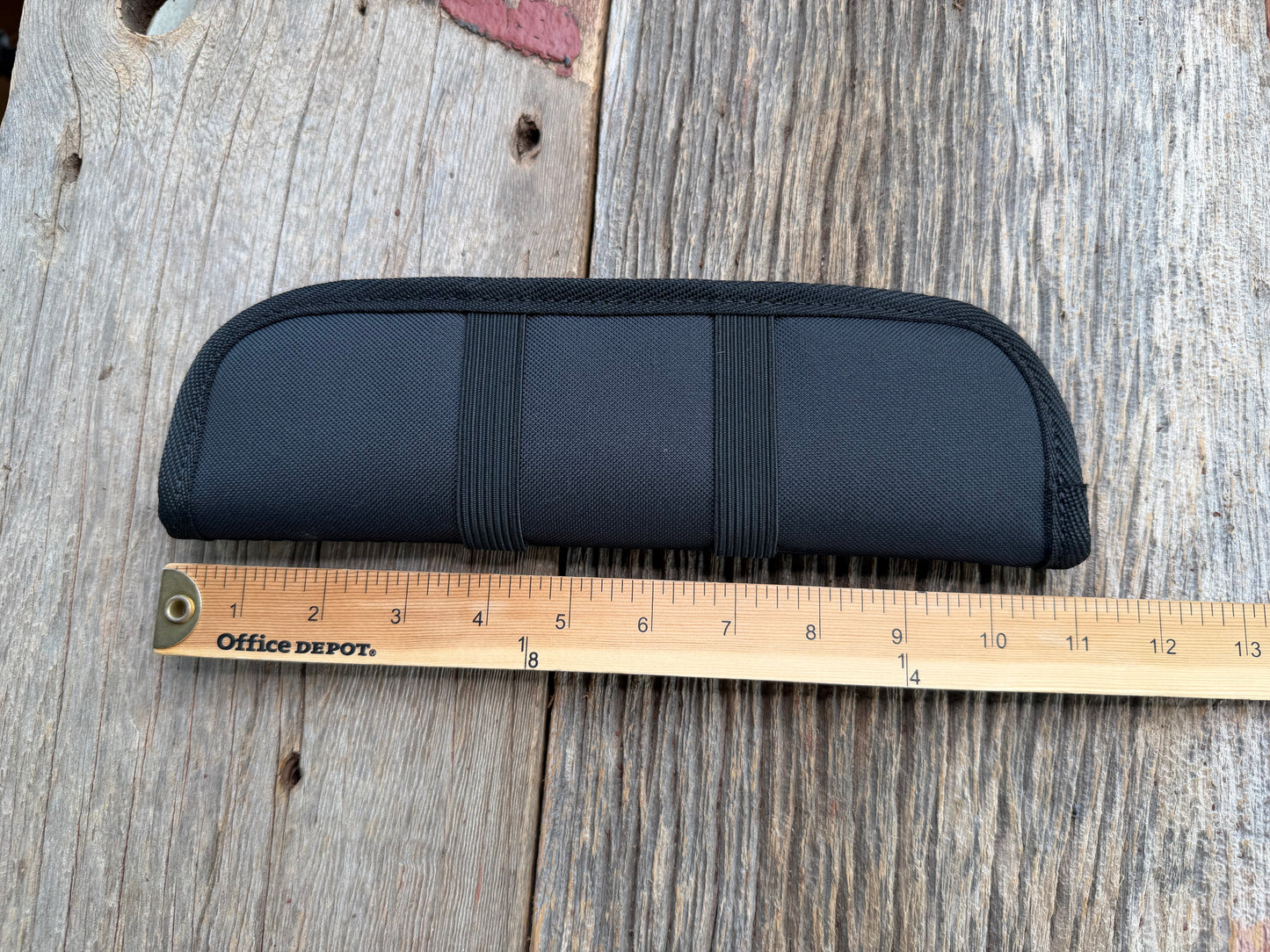 New Robbins Custom Knife case Randall Model 19 Bushmaster  Logo Silk threading 10 inch interior usable case