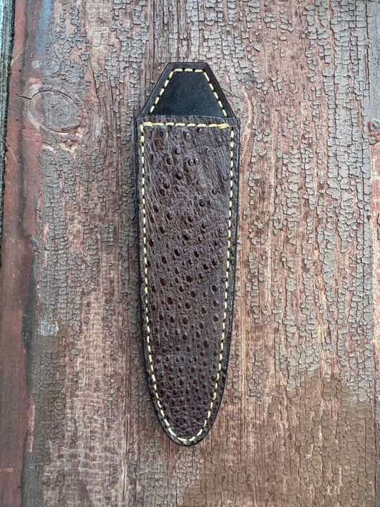 Randall Model “Gambler” 5 Inch Sheath in Exotic Snapping Turtle by Treeman. (Sheath only)