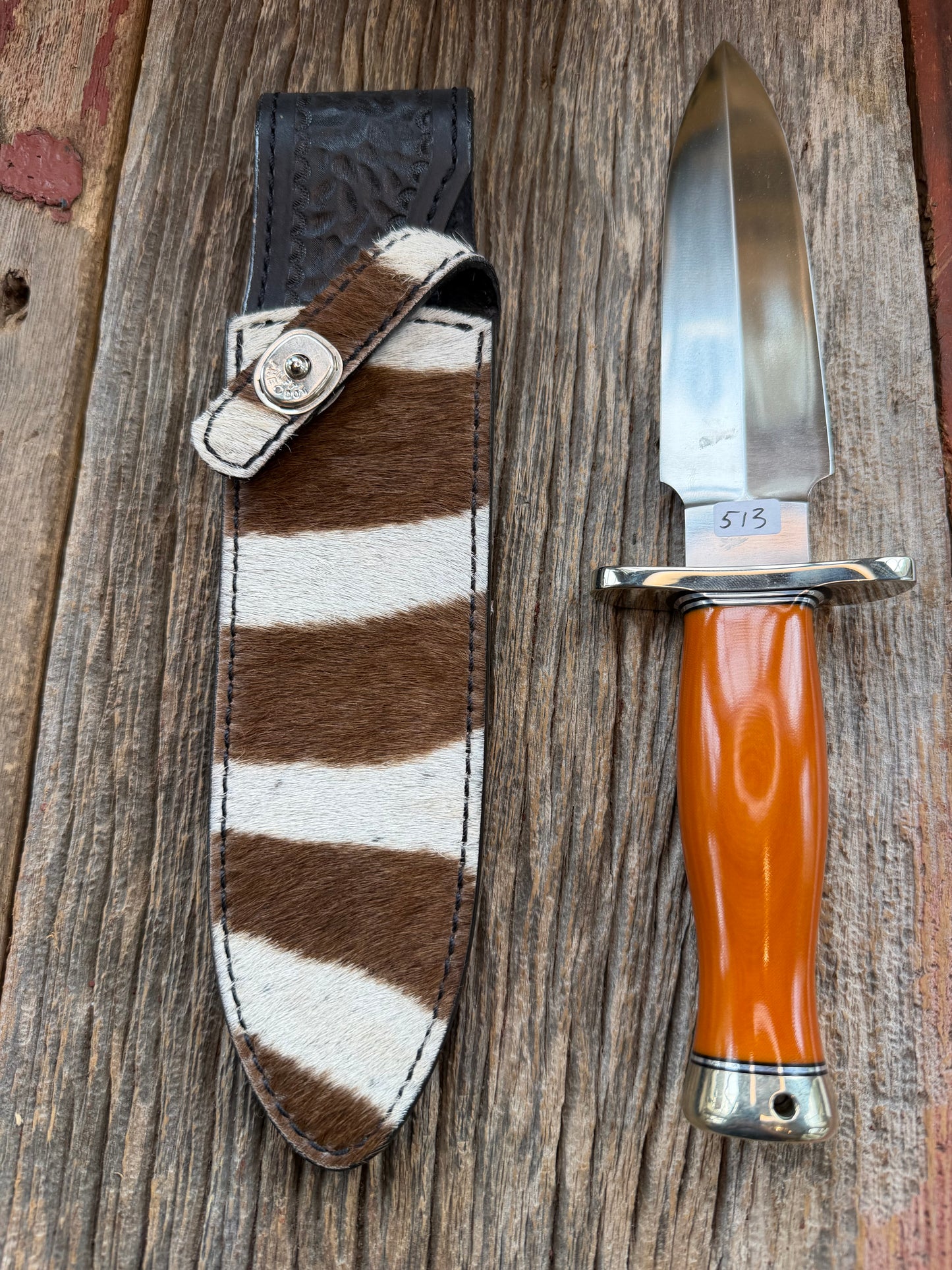 Rare Randall Knife Clinton Special Westinghouse Stainless Steel Croc Sheath NS