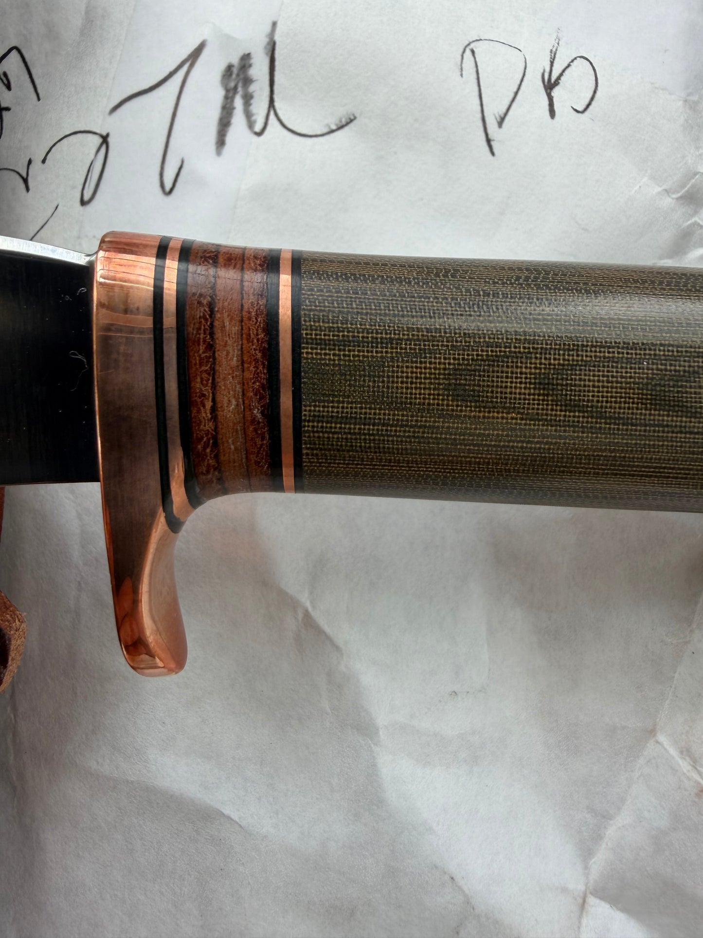 New in Paper Randall Made Knife Mini Model 27 Trail Blazer in Green Micarta.