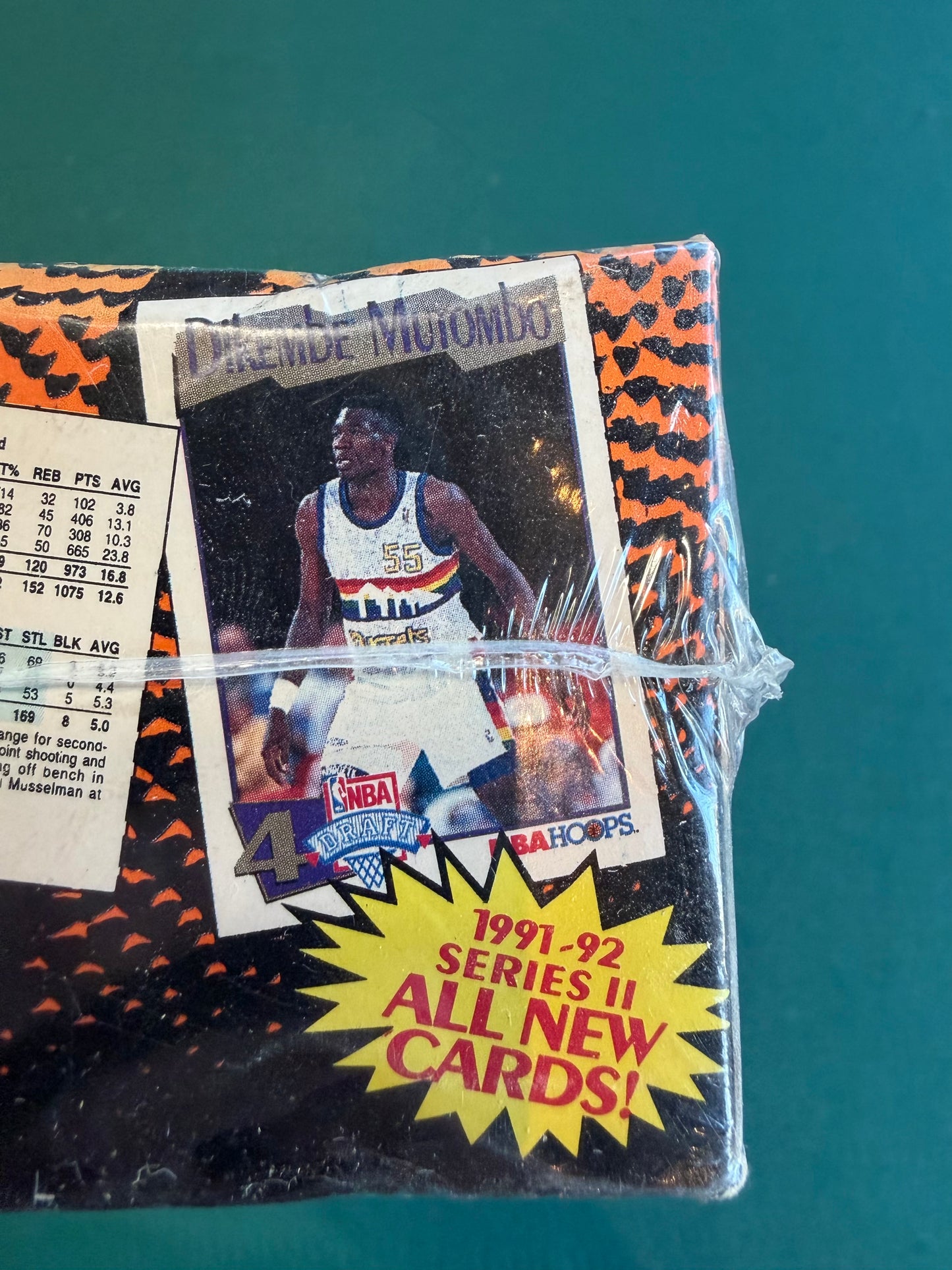 1991-92 NBA Hoops Series 2 Factory Sealed Box - Factory Sealed 36 packs per box 15 cards per pack