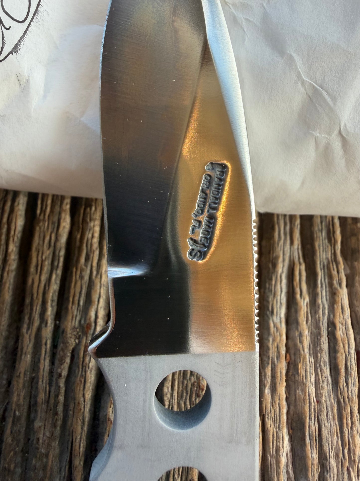 New in paper Randall Knife Model Triathlete  “Non Catalog” Stainless Steel