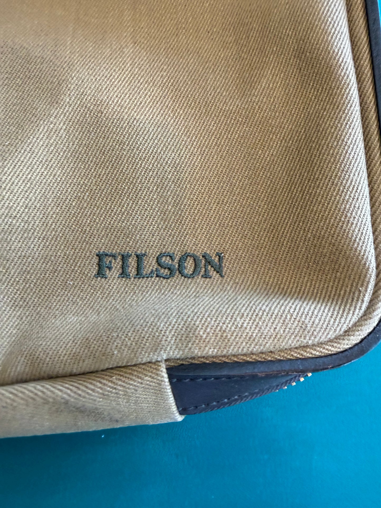 NWT Very Rare Filson Fly Fishing Rod Case Rugged Twill #20002630 Made in USA 1st unused.