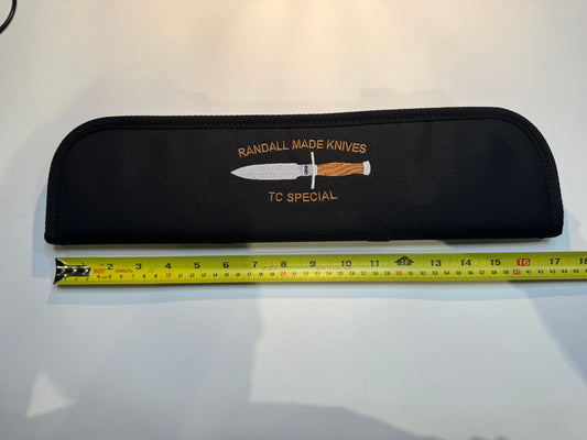 New Robbins Custom Knife case Randall Clinton Special TC Silk threading 16 inch interior usable case