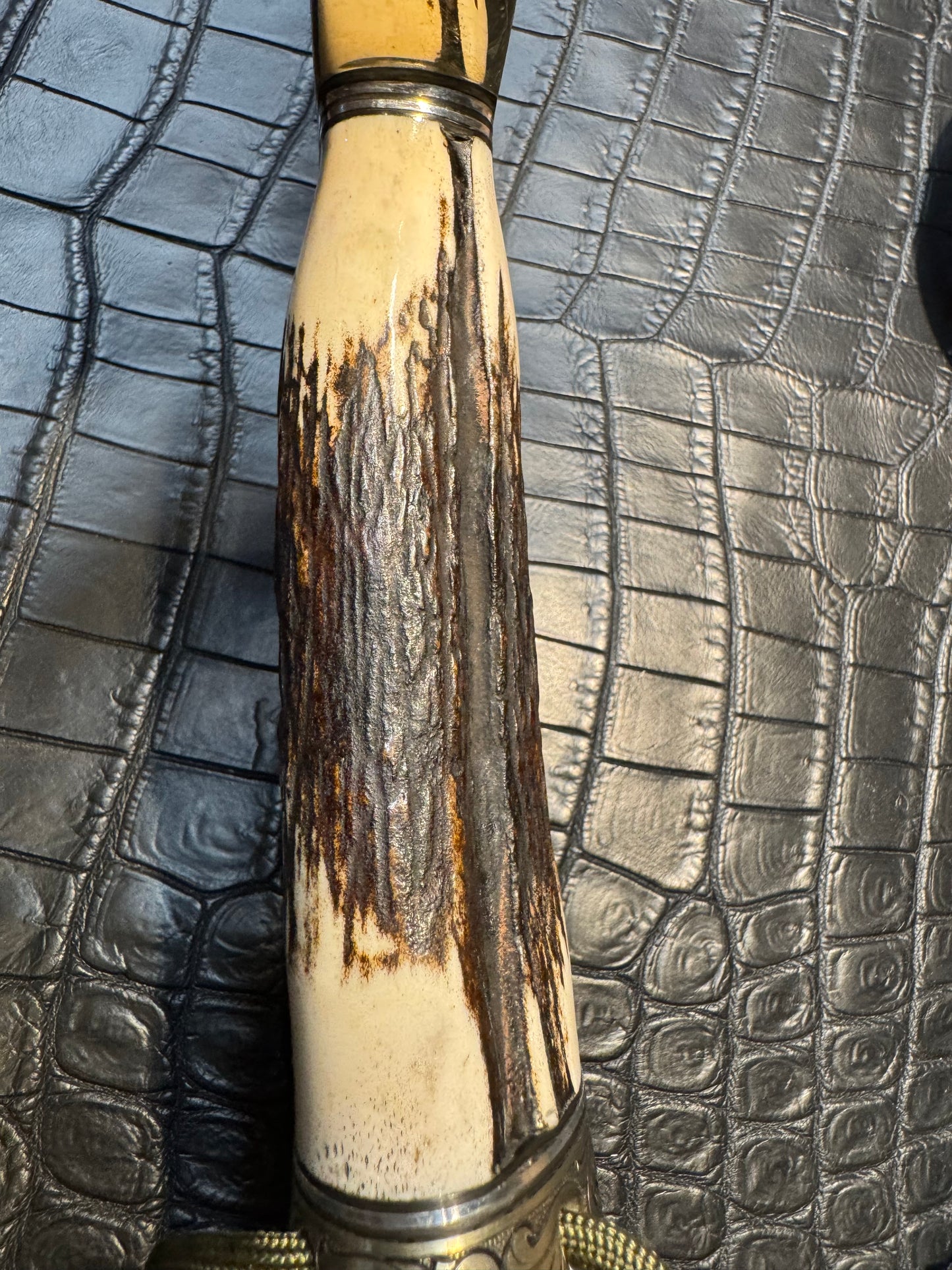 Nice Randall Knife 14-7 1/2 Stag Nickel Silver Hilt + Buttcap Stainless Steel Blade