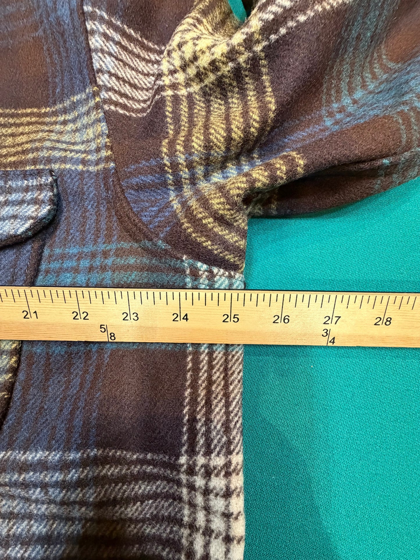 Filson Mackinaw Wool Jac Shirt New Black Coffee Large Heavy 24oz Wool USA Made