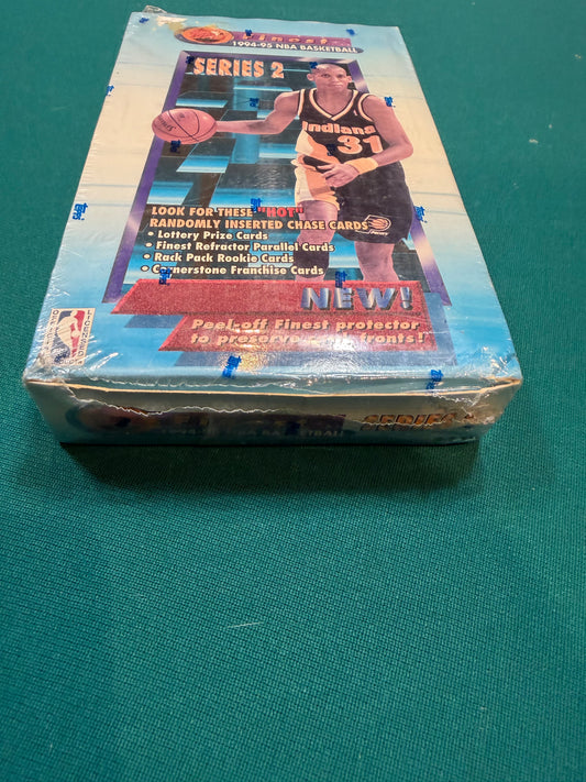 1994/95 Finest Basketball Hobby Box Series 2 (24) packs per box. Factory Sealed!