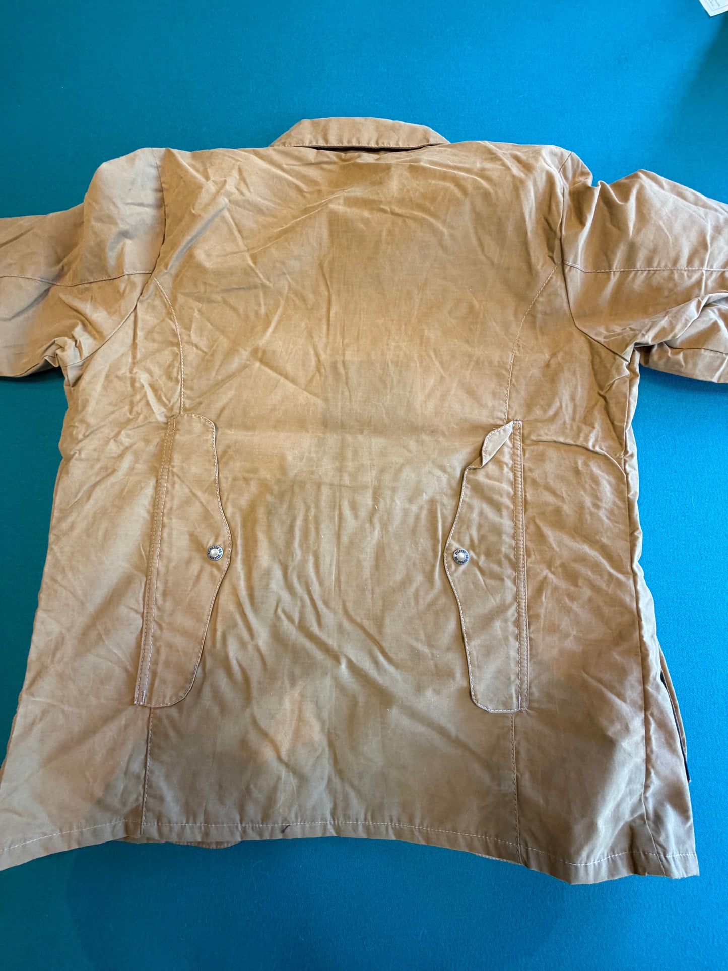 Rare Filson Sales Sample Warm Tan Guide Work Jackets Sz M New With Tags