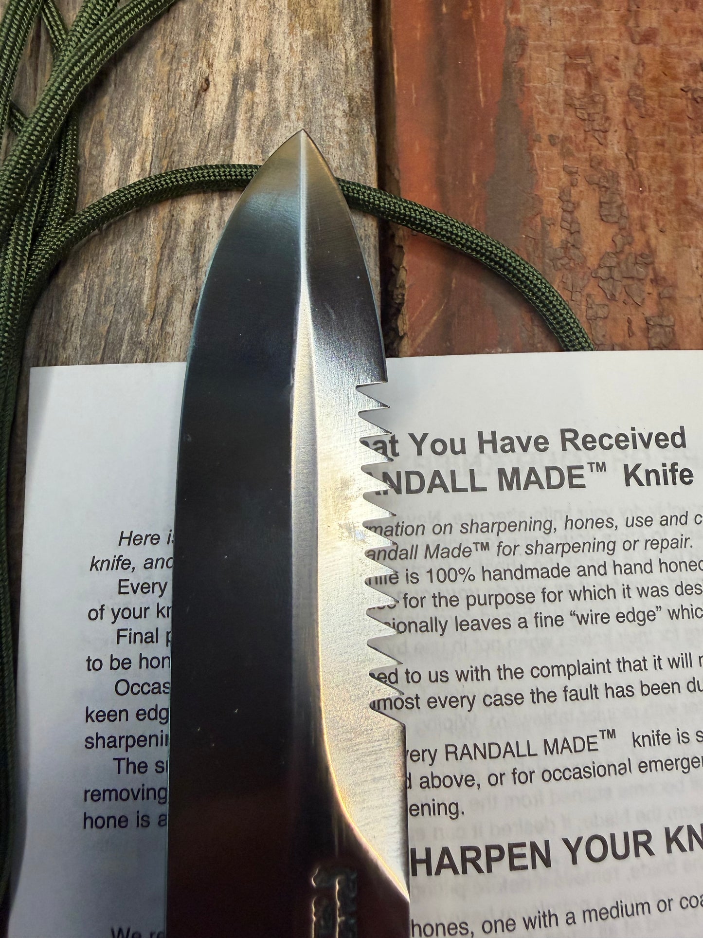 New Randall Knife Model 18-5.5 Stainless Steel