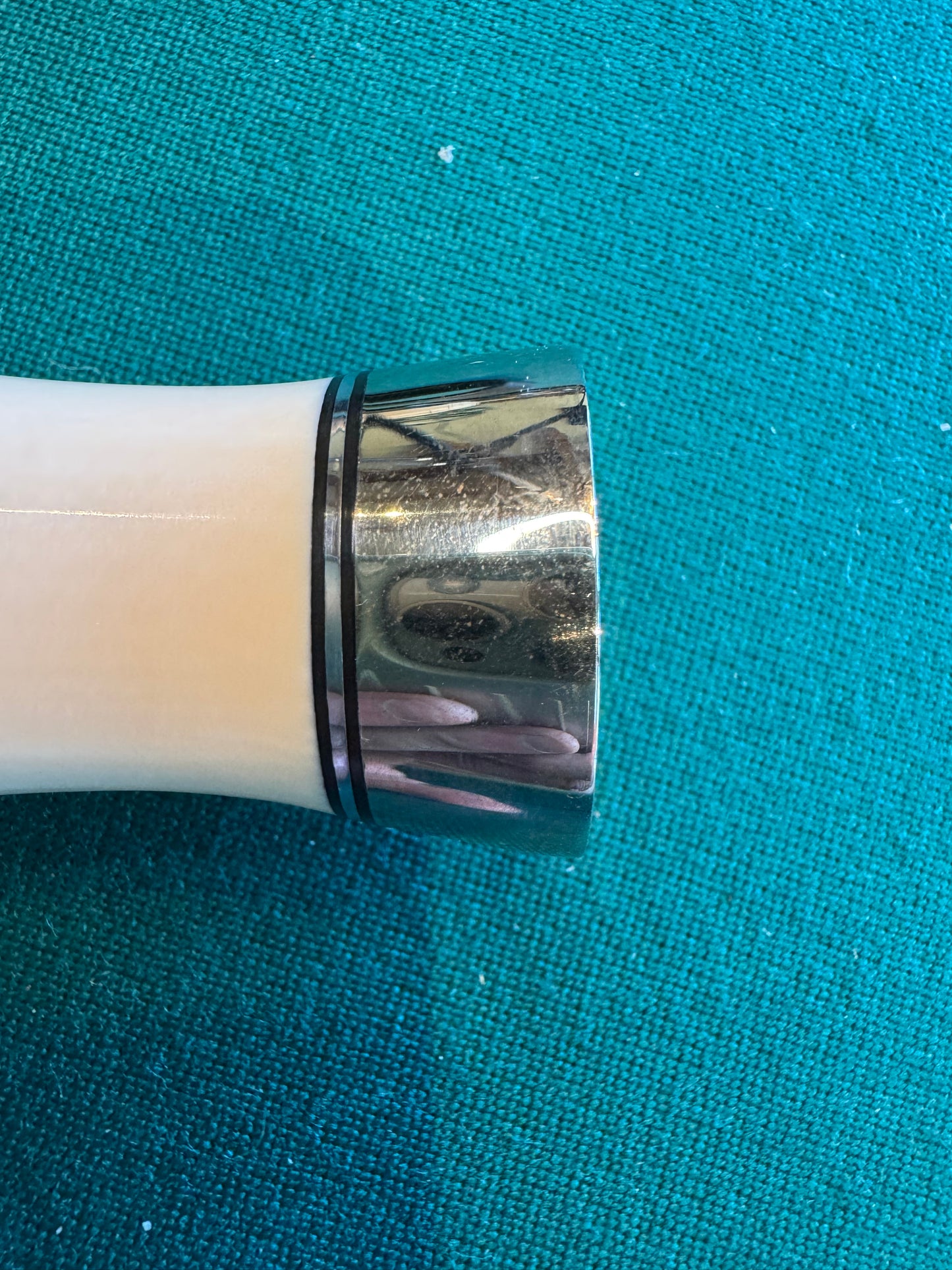 Randall Knife Model 19-5 NSH Resin Ivory Stainless Steel Black Randall Sheath