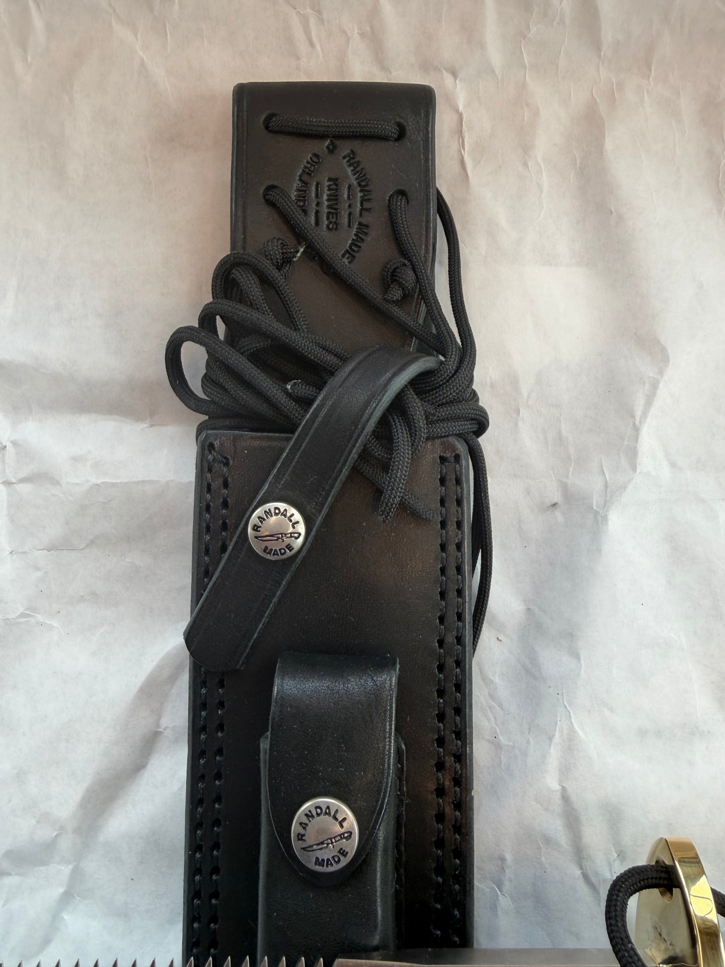 New in Paper Randall Knife Model 18-7.5 Stainless Steel Compass New