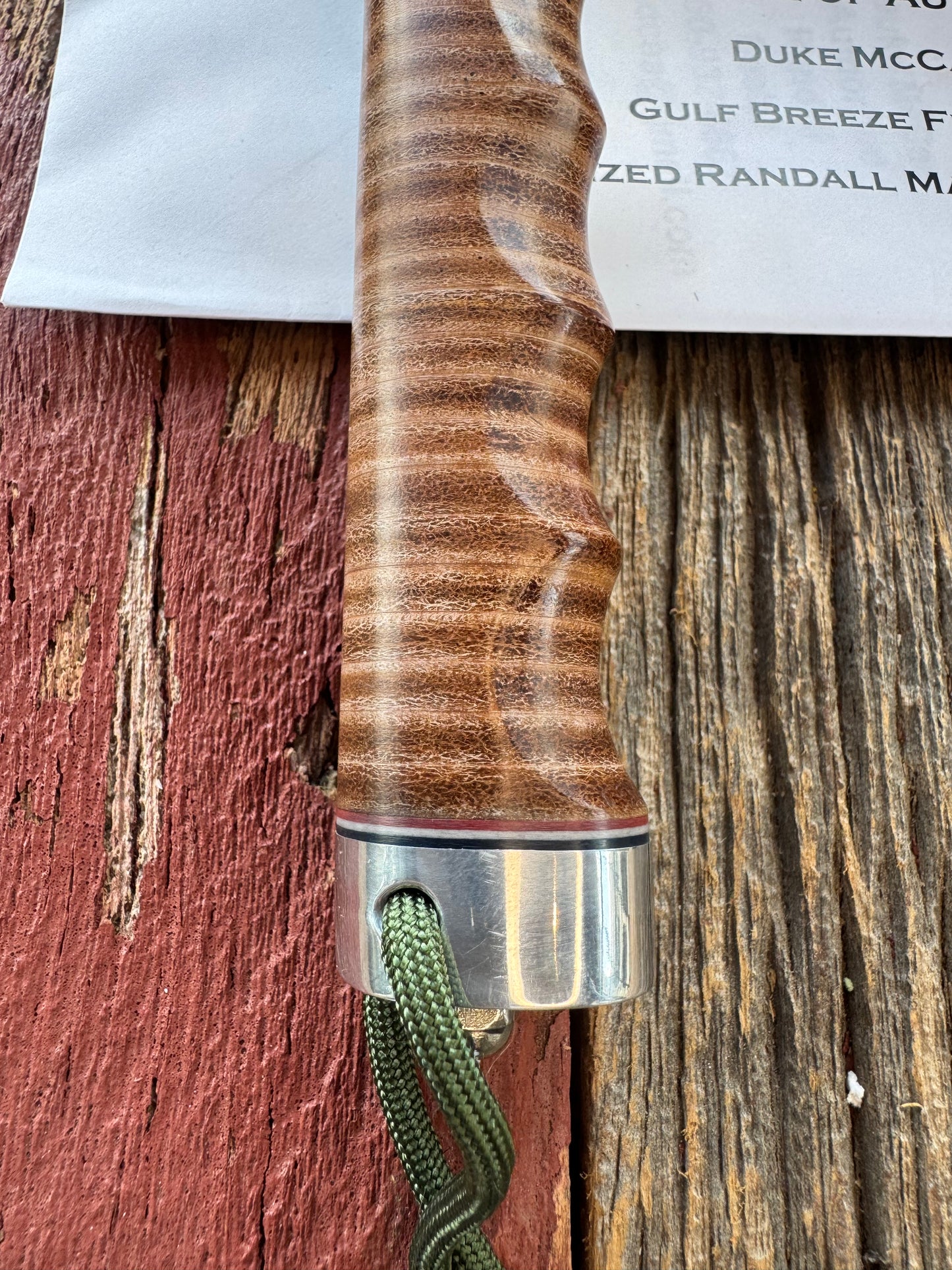 New in Paper Randall Knife Model 1-7 Korean War Commemorative 1 of 50 made Leather